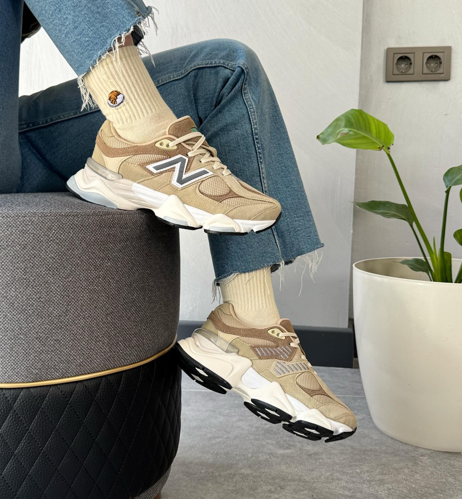 9060 Nb Günlük Sneakers - Açık Kahve