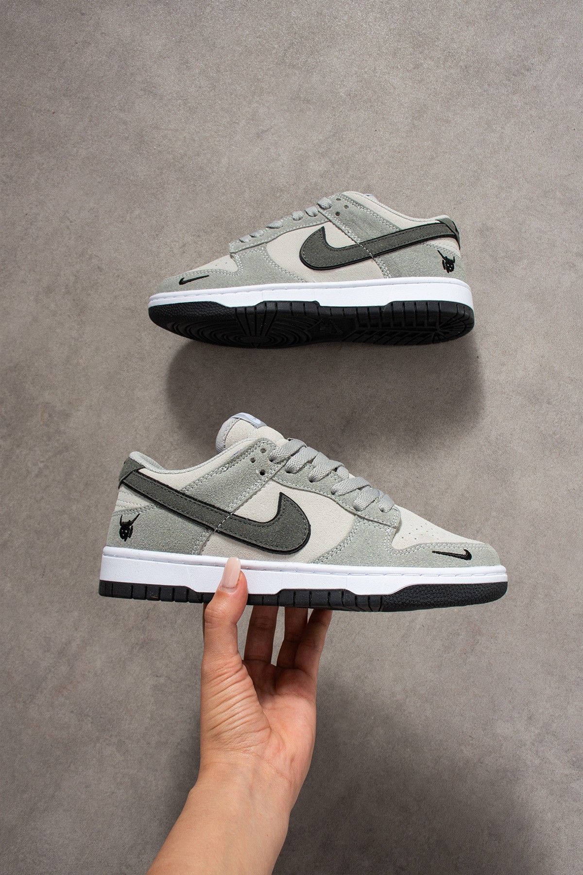 Nk Dunk Low Unisex Gri Taş Venom