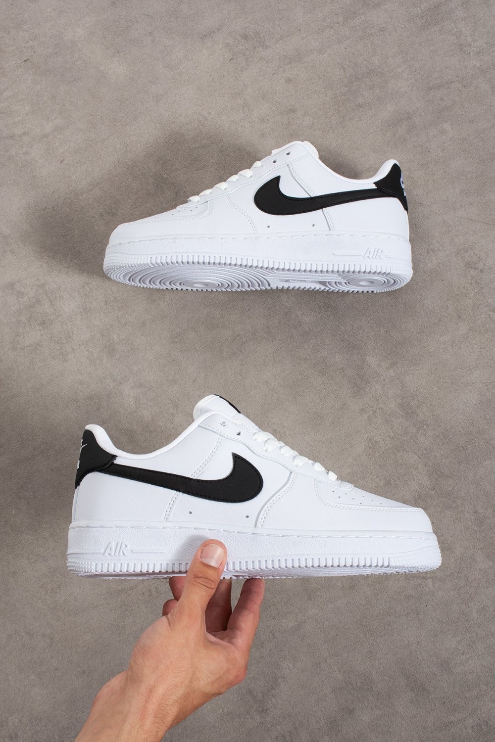 Nk Airforce1 Beyaz Siyah Beyaz Unisex
