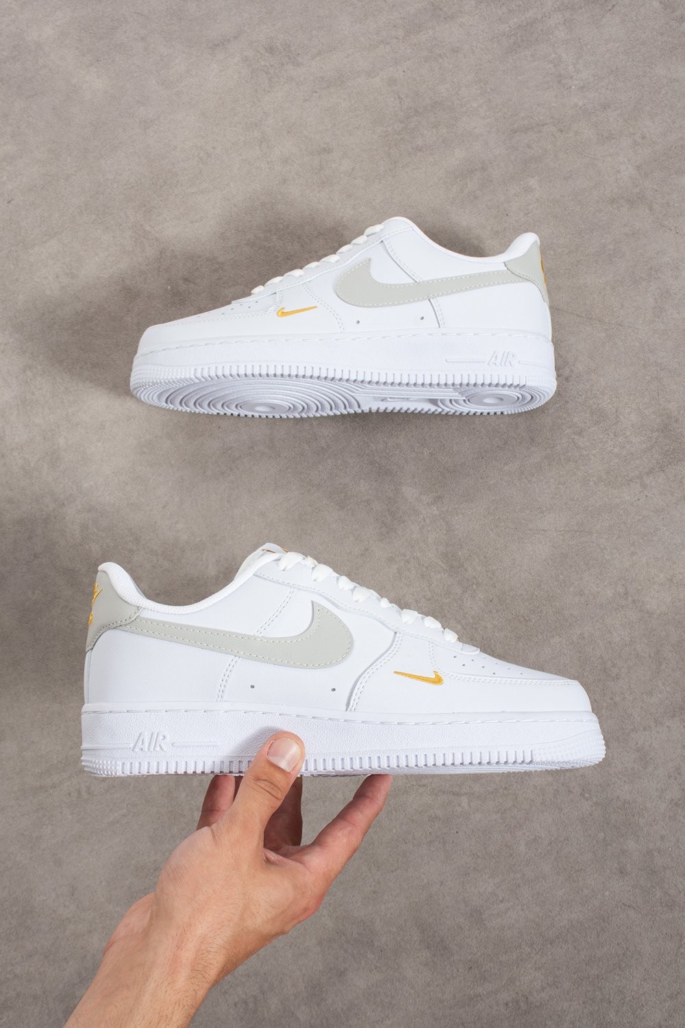 Nk Airforce1 Beyaz  Gri ( Essentıal ) Unisex
