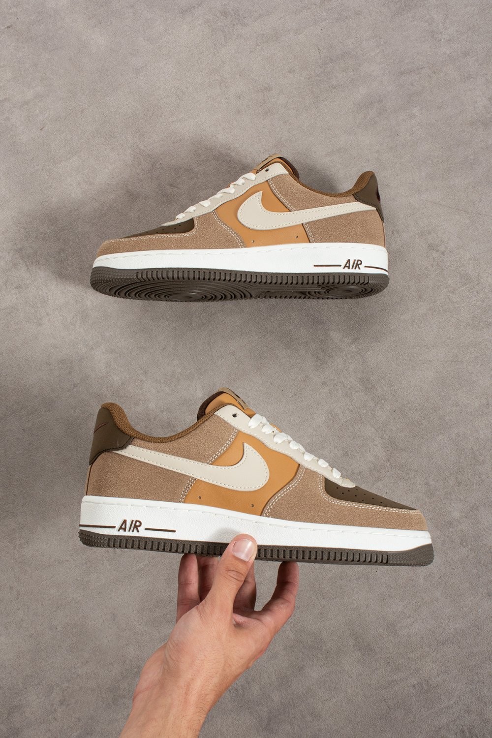 Nk Airforce1 Vizon Kahve Bej Unisex