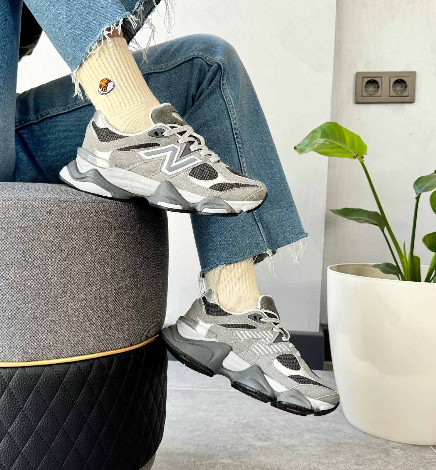 9060 Nb Günlük Sneakers - Gri Füme