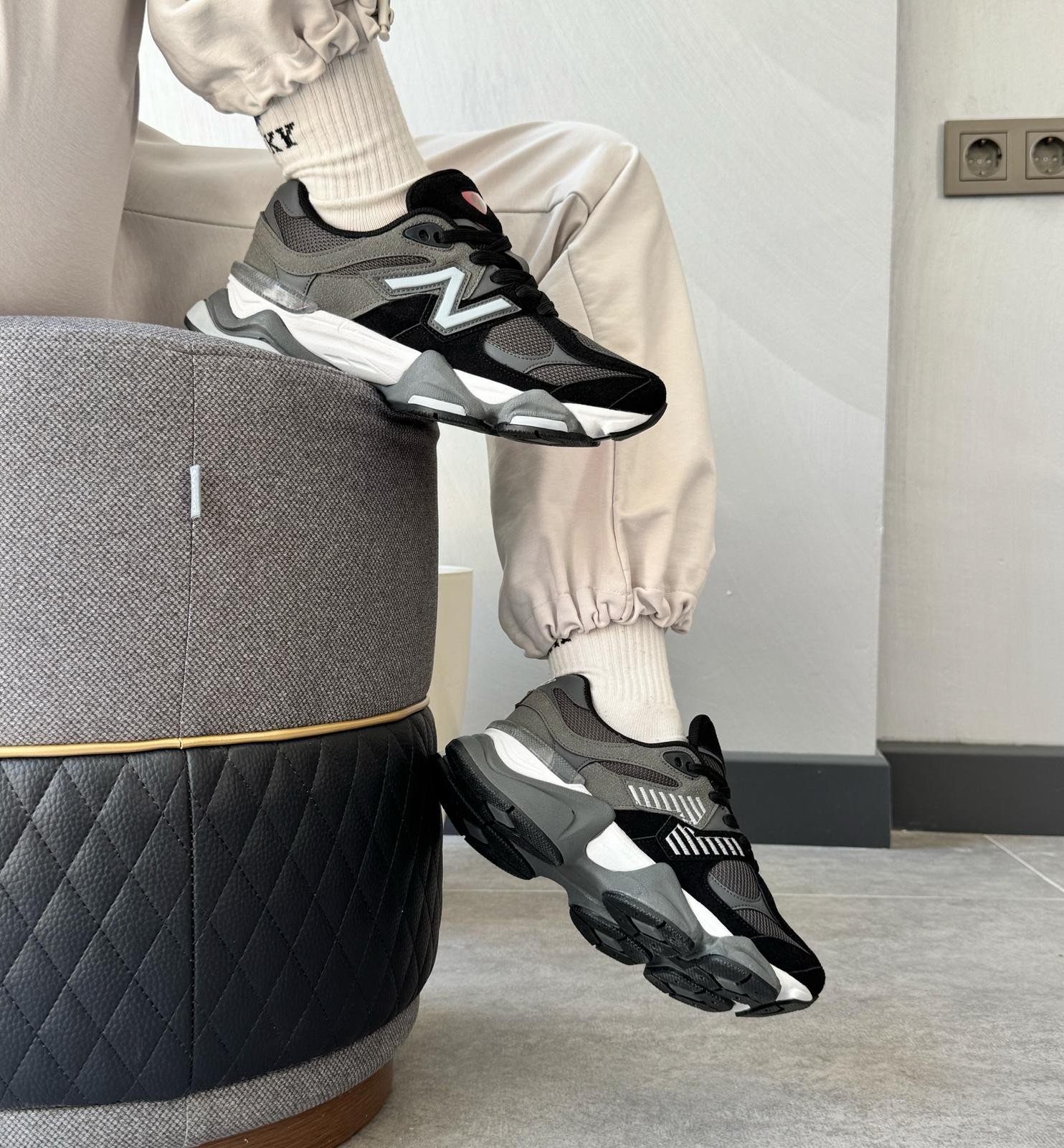 9060 Nb Günlük Sneakers - Siyah Füme