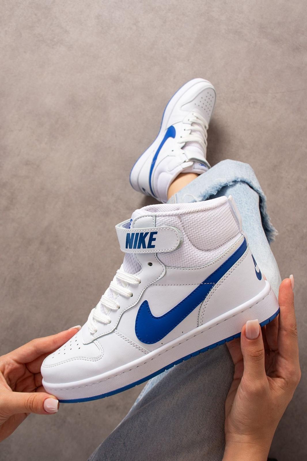 Jordan Sneakers - Beyaz Mavi
