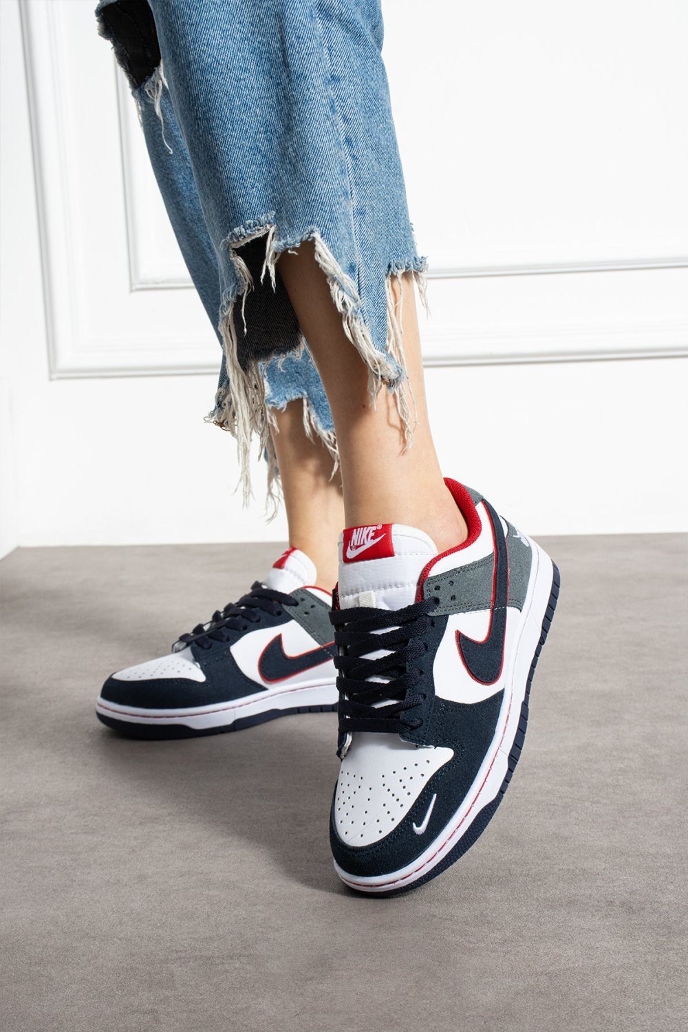 Nk Dunk İndigo Laci Beyaz Unisex