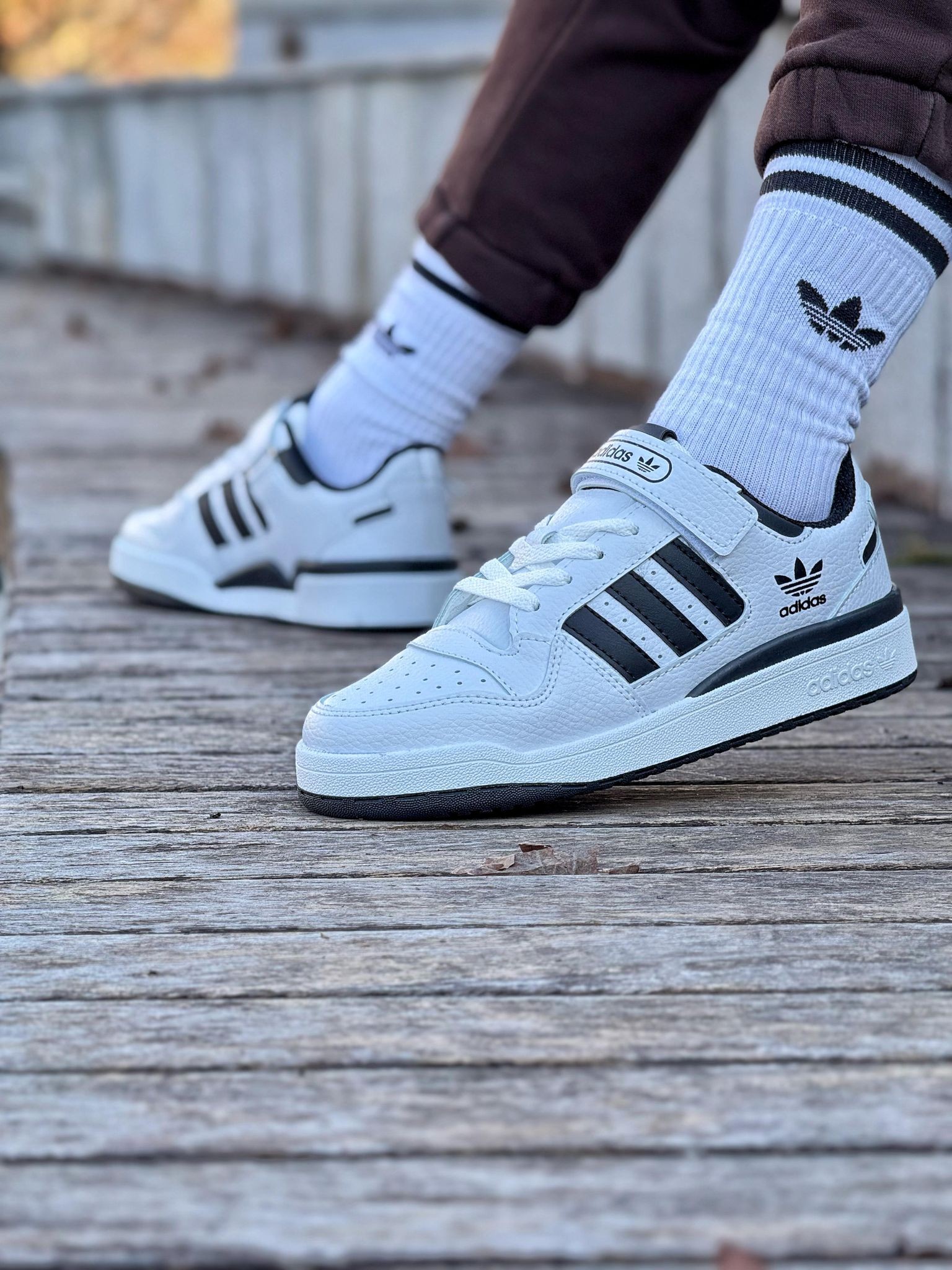 Forum Low Sneakers - Beyaz Siyah