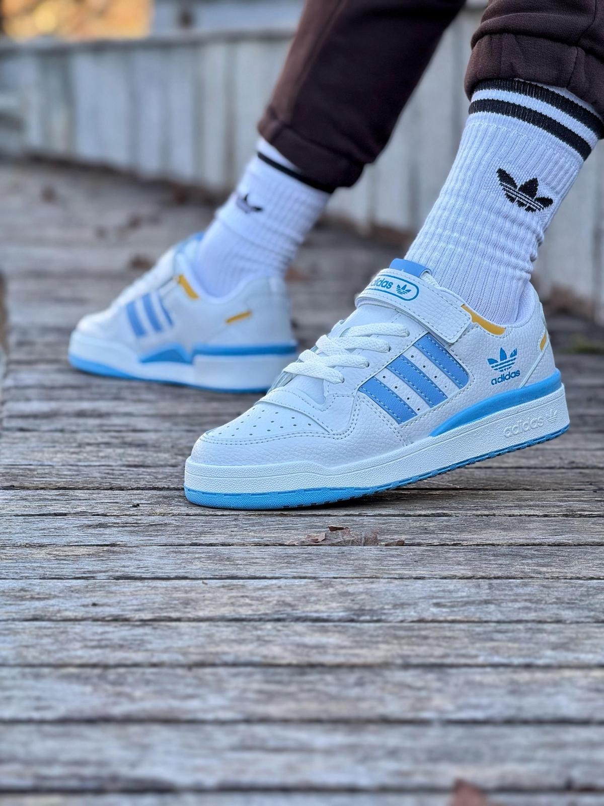 Forum Low Sneakers - Beyaz Turkuaz