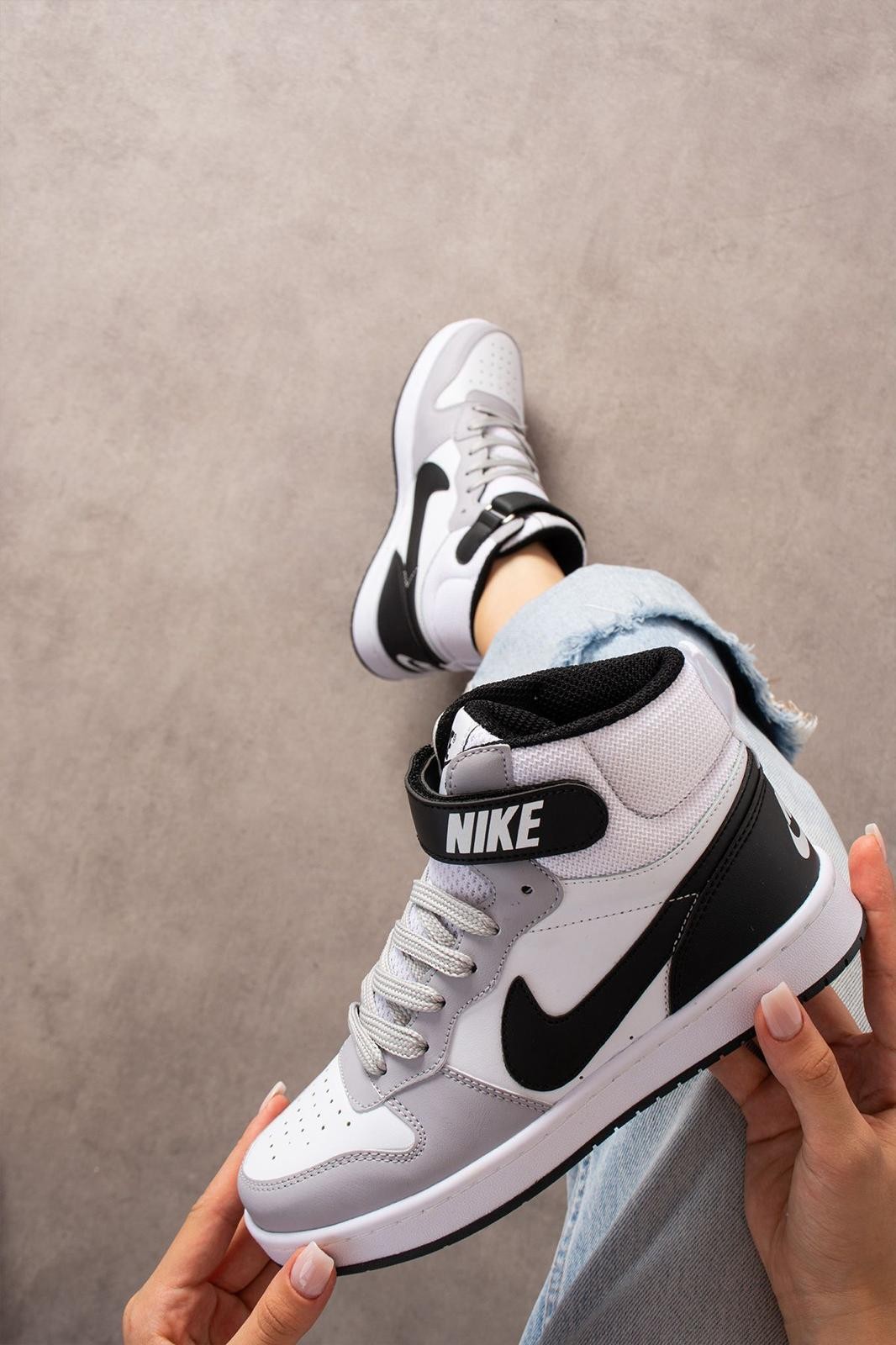 Jordan Sneakers - Beyaz Gri