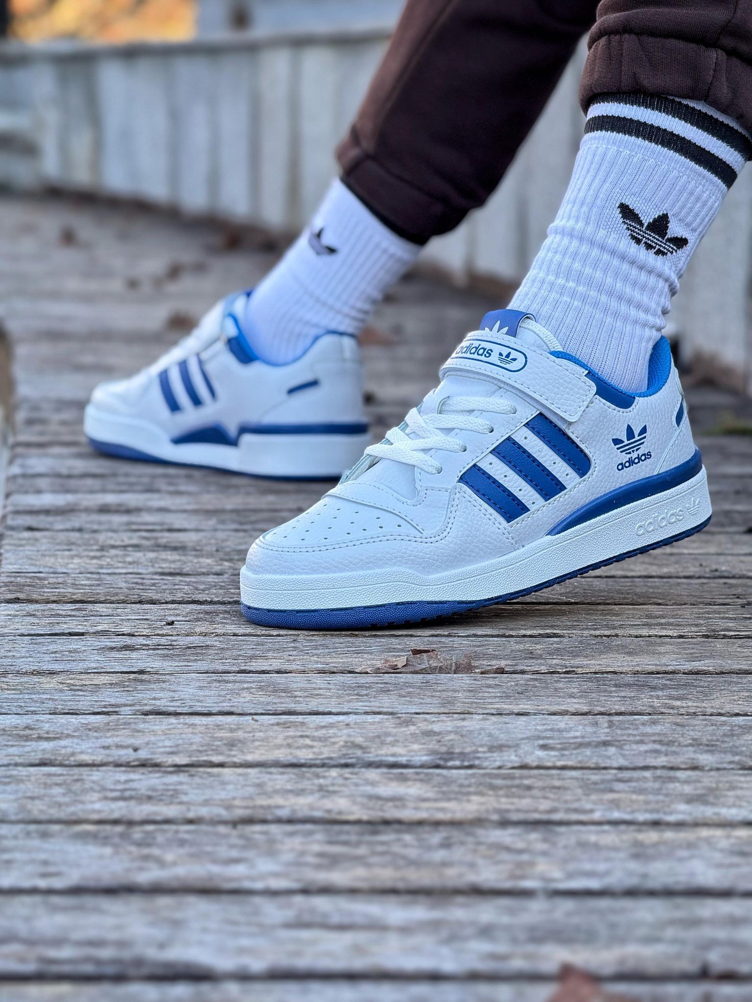 Forum Low Sneakers - Beyaz Mavi