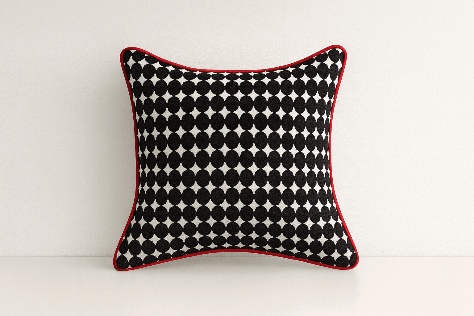 Siyah Dekoratif Yastık 45x45