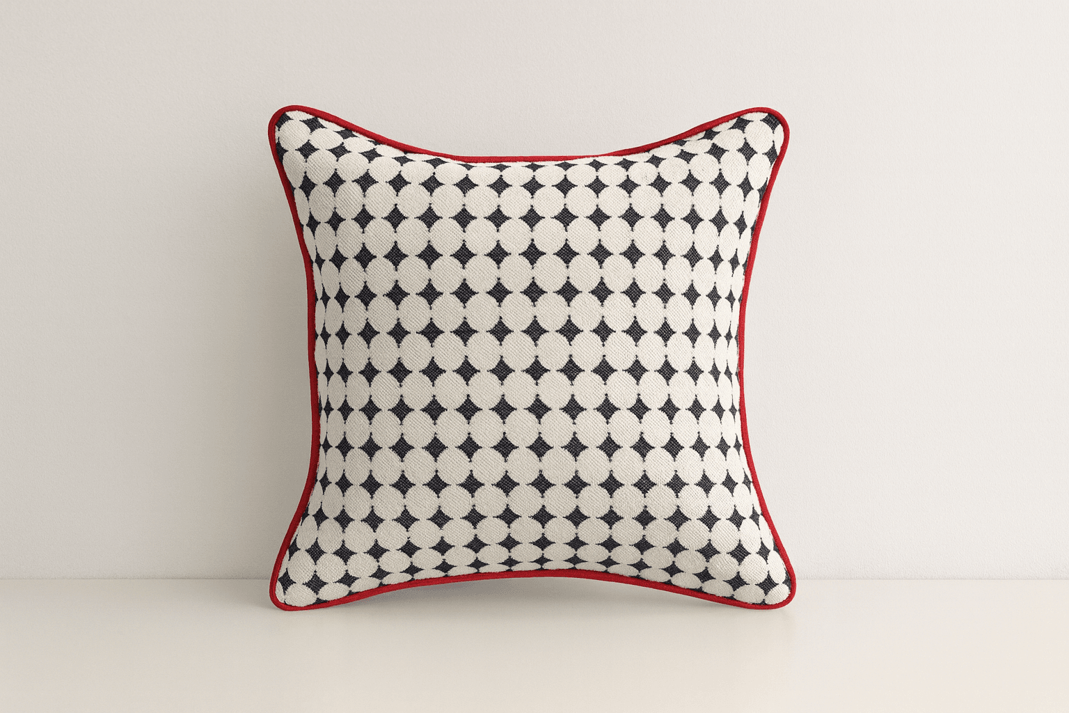 Siyah Dekoratif Yastık 45x45