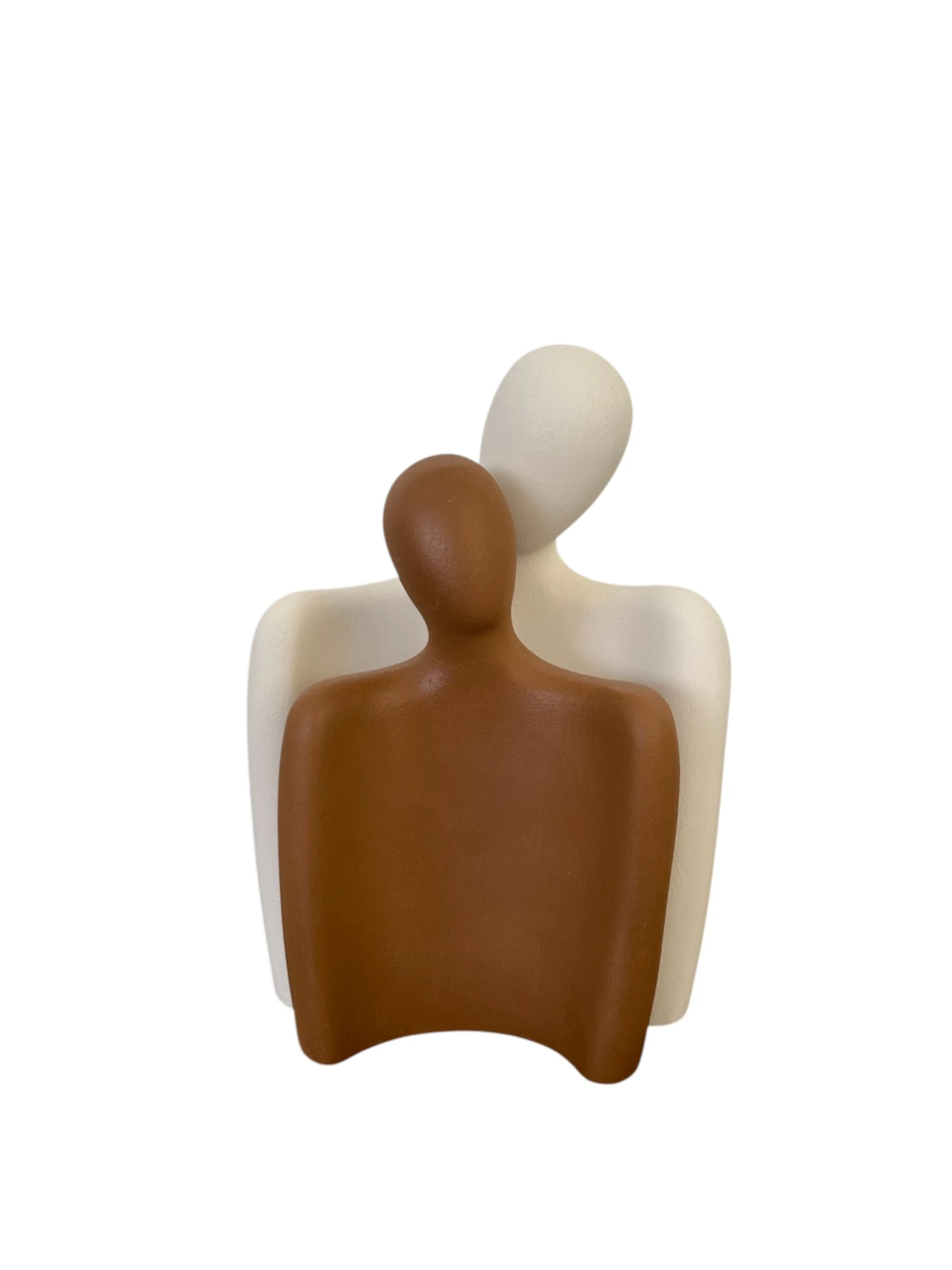 Sonsuz Bağlılık: 'Aşkın Dansı' İkili Modern Biblo Seti (24 cm)