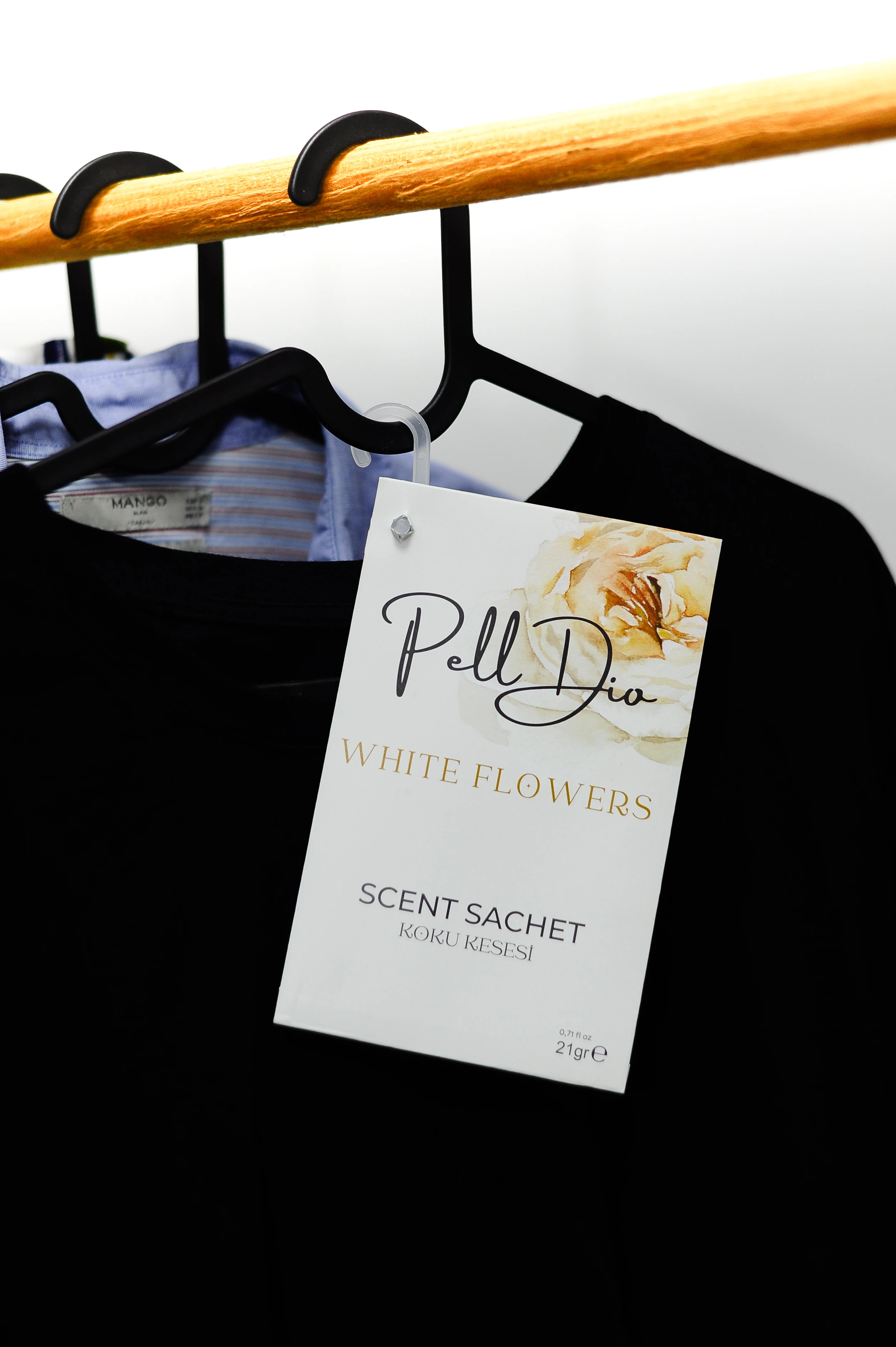 White Flowers Ayakkabılık Dolap Ve Çekmece Parfümlü Kese Kokusu Oda Koku Kesesi