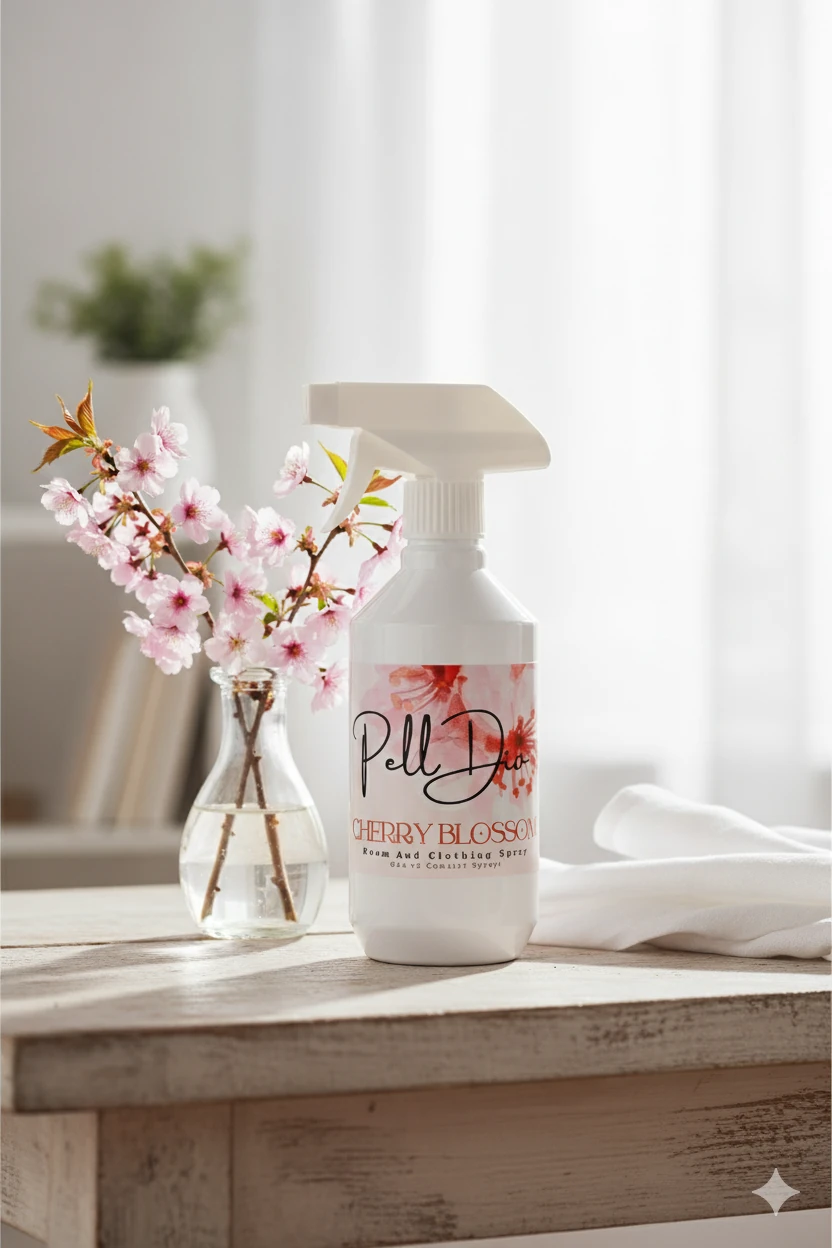 Cherry Blossom Ev, Tekstil, Oda ve Çamaşır Spreyi 500ml