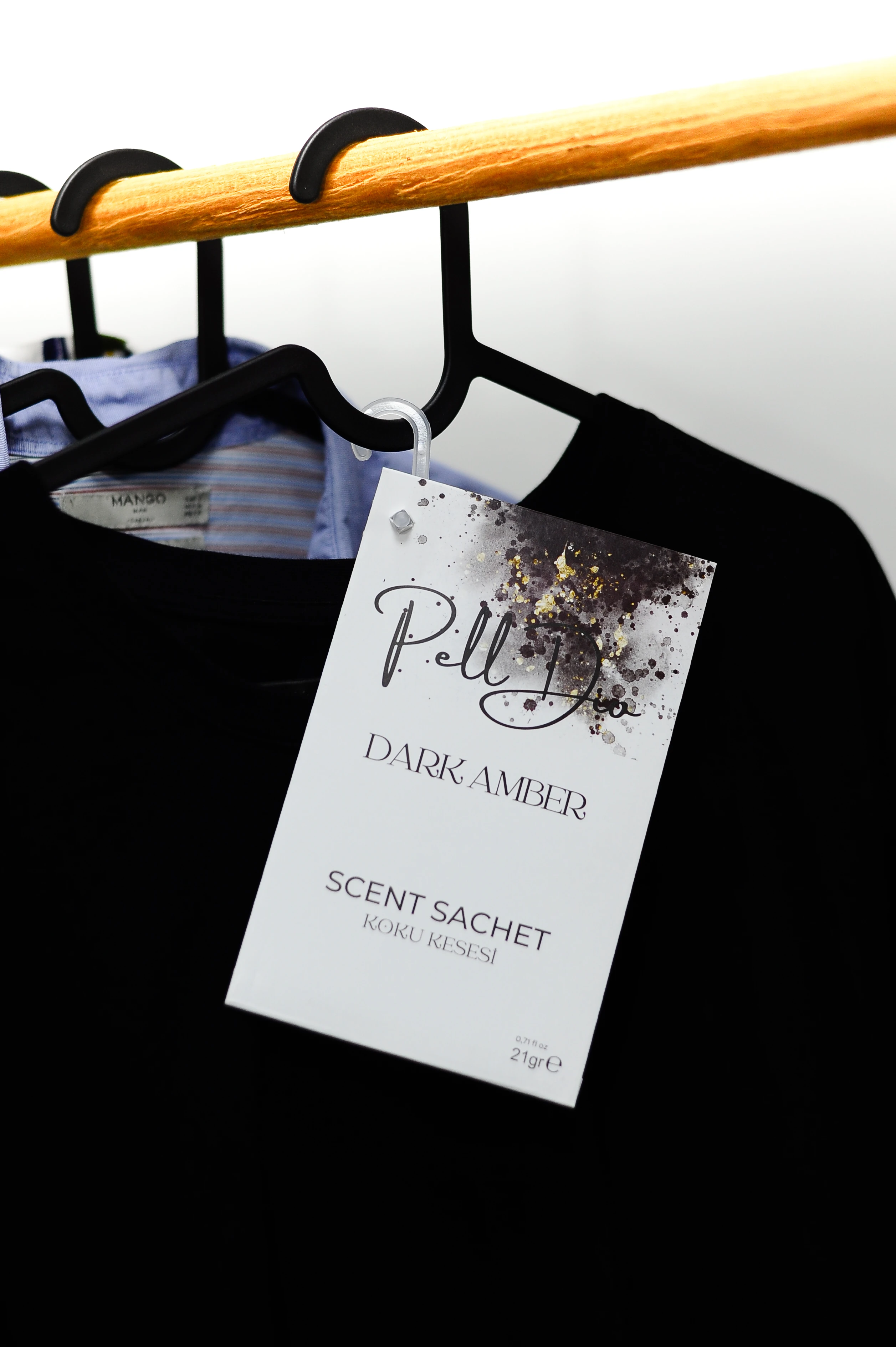 Dark Amber Ayakkabılık Dolap Ve Çekmece Parfümlü Kese Kokusu Oda Koku Kesesi