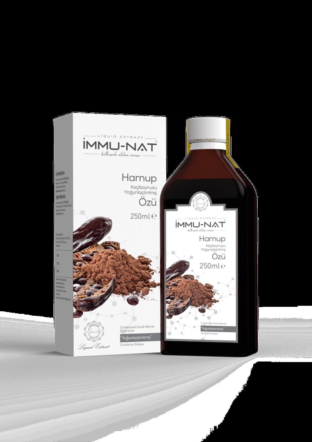 İMMU-NAT Keçiboynuzu (Harnup) Ekstraktı 250 ML