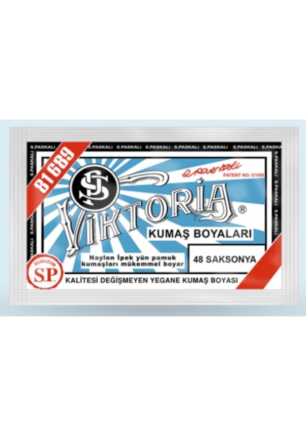 Viktoria Kumaş Boyası Saksonya No:48