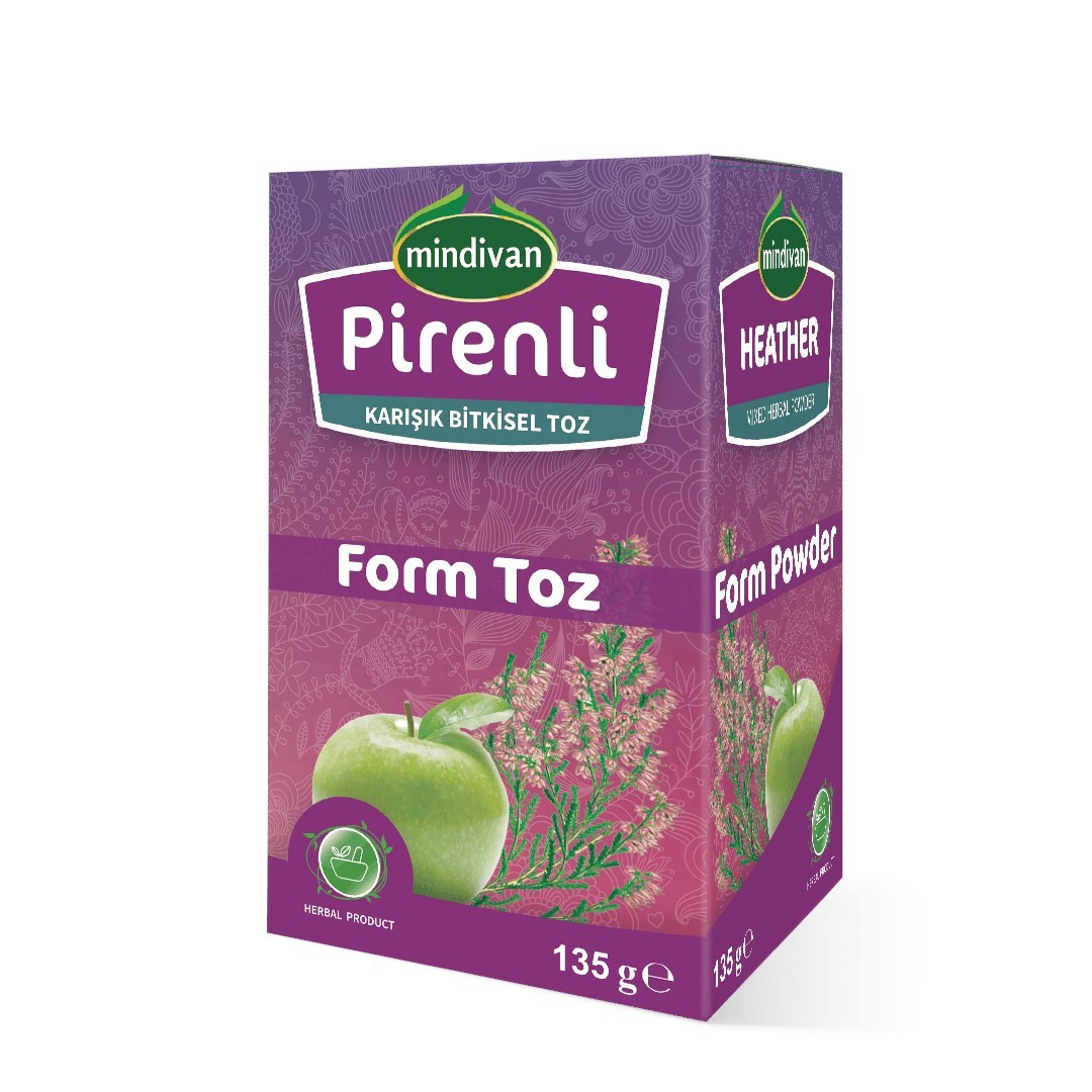 Pirenli Form Toz 135 gr Elma Tozu Diyet Destek Ürünü