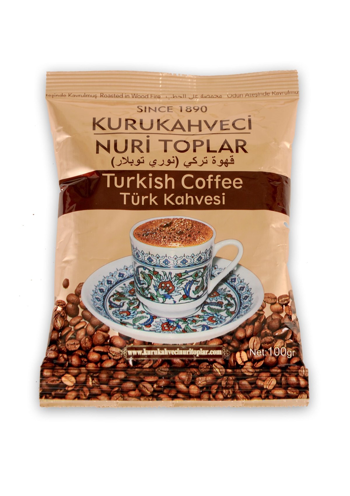 Türk Kahvesi Nuri Toplar 100 Gr