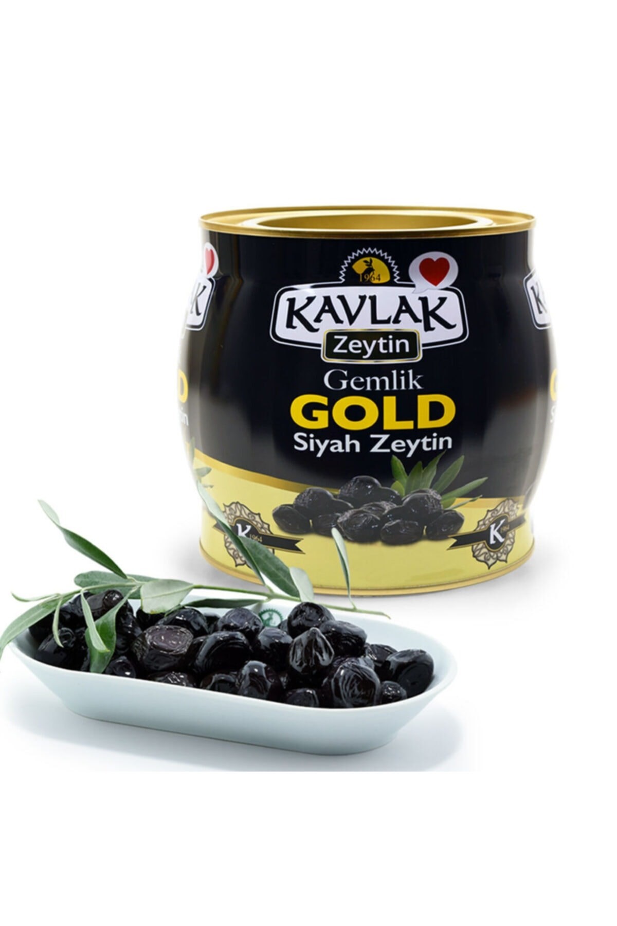 Kavlak Gold Gemlik Siyah Zeytin 2 kg