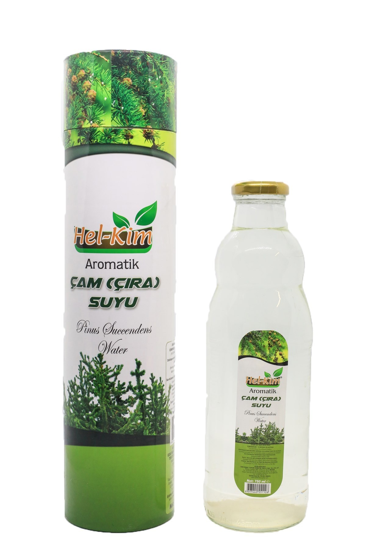 Çam (Çıra) Suyu 750 Ml Silindir Helkim