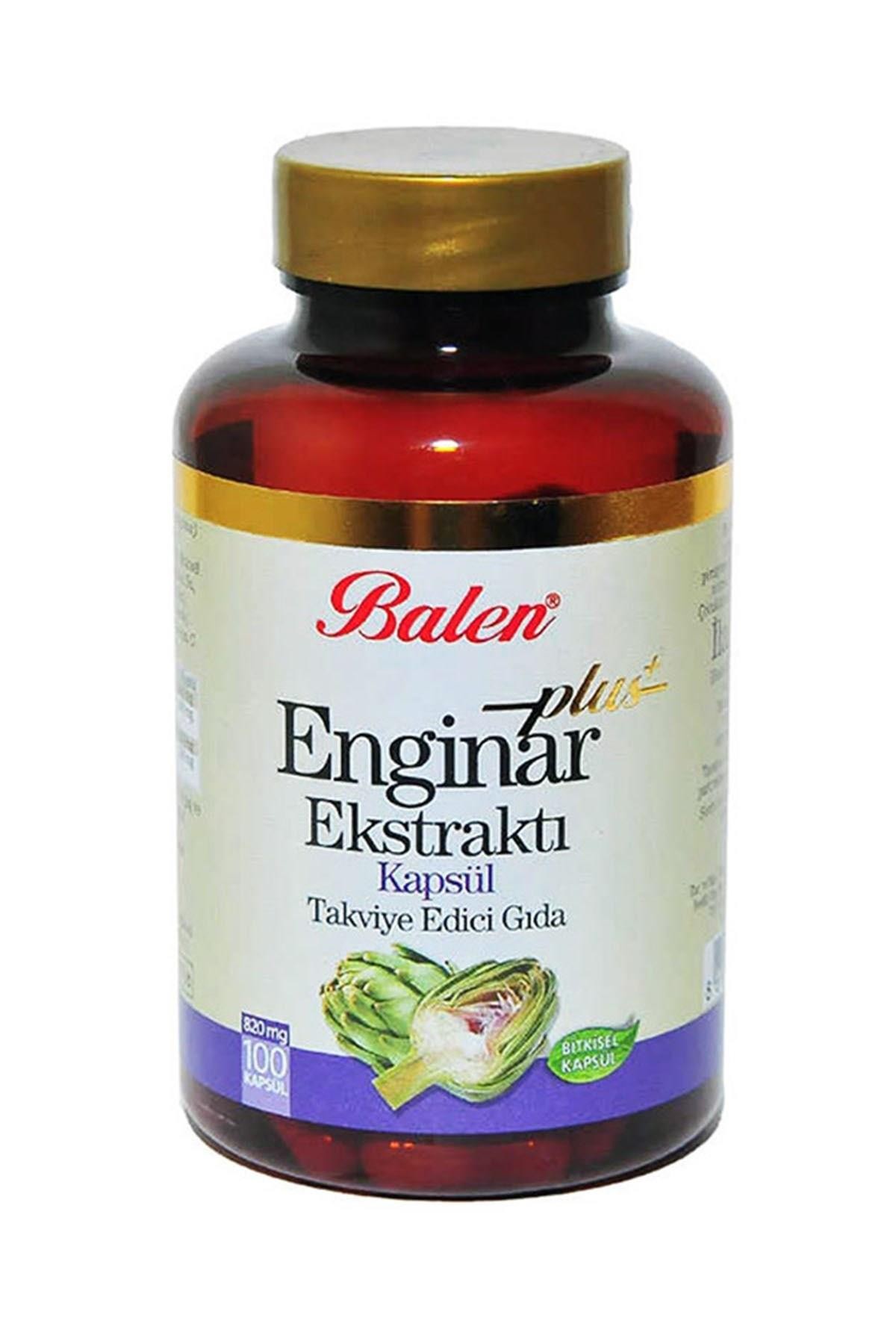 Balen Enginar Plus Ekstrakt 820 Mg 100 Kapsül