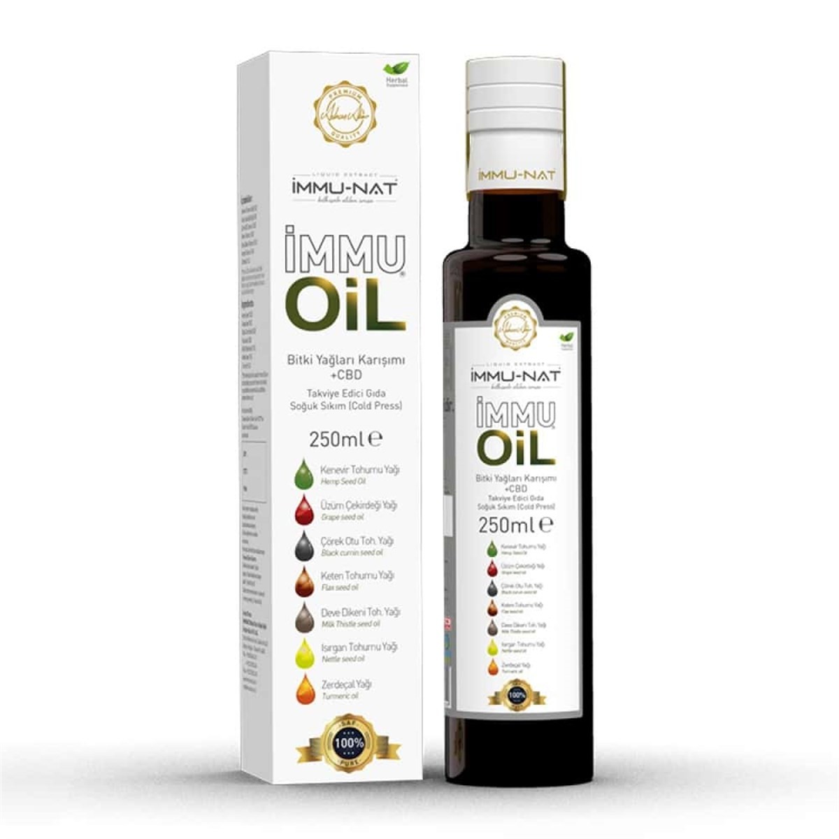 İMMU-NAT İmmu Oil Karışım Yağı 250 ML