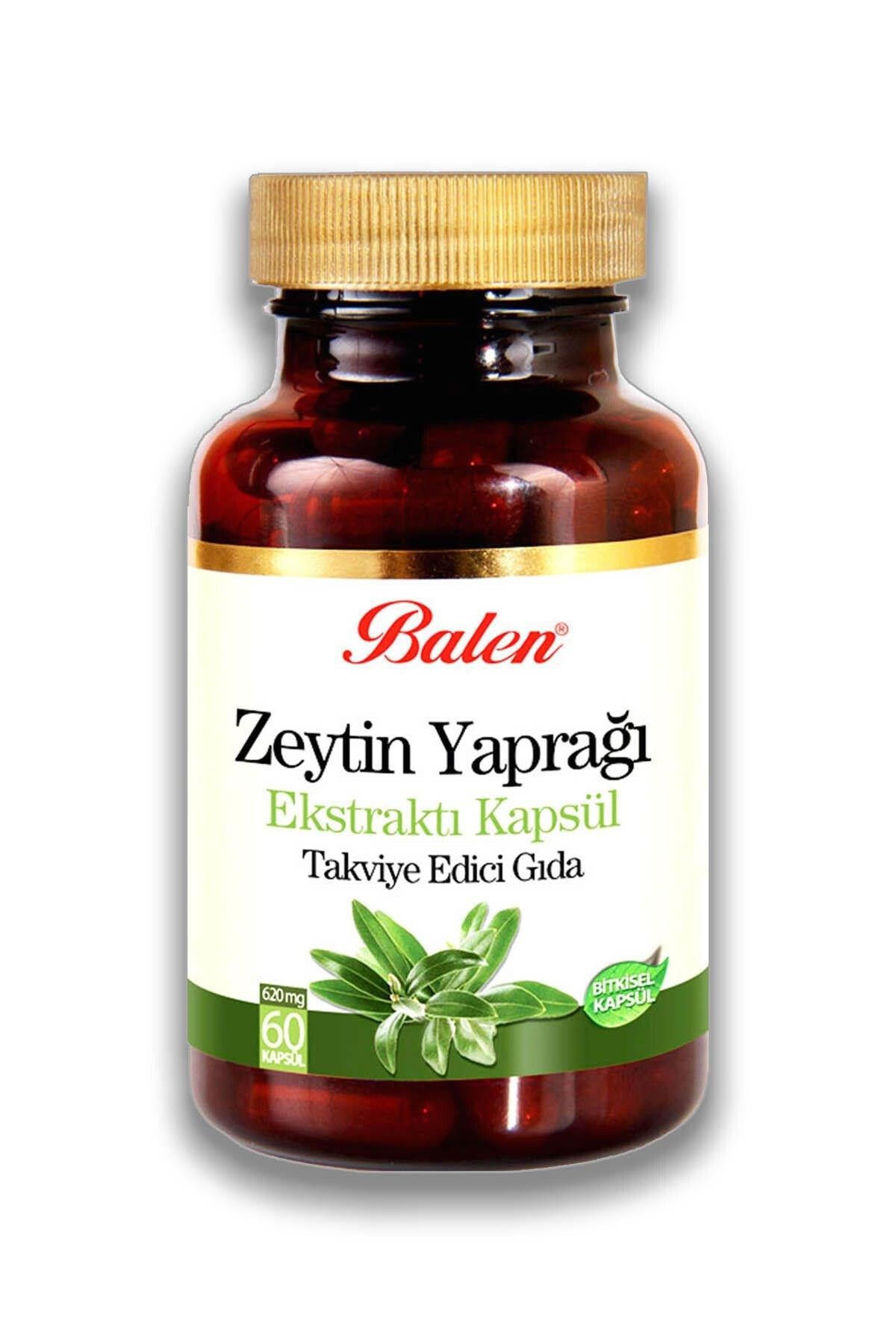 Zeytin Yaprağı Ekstraktı 620 Mg 60 Kapsül