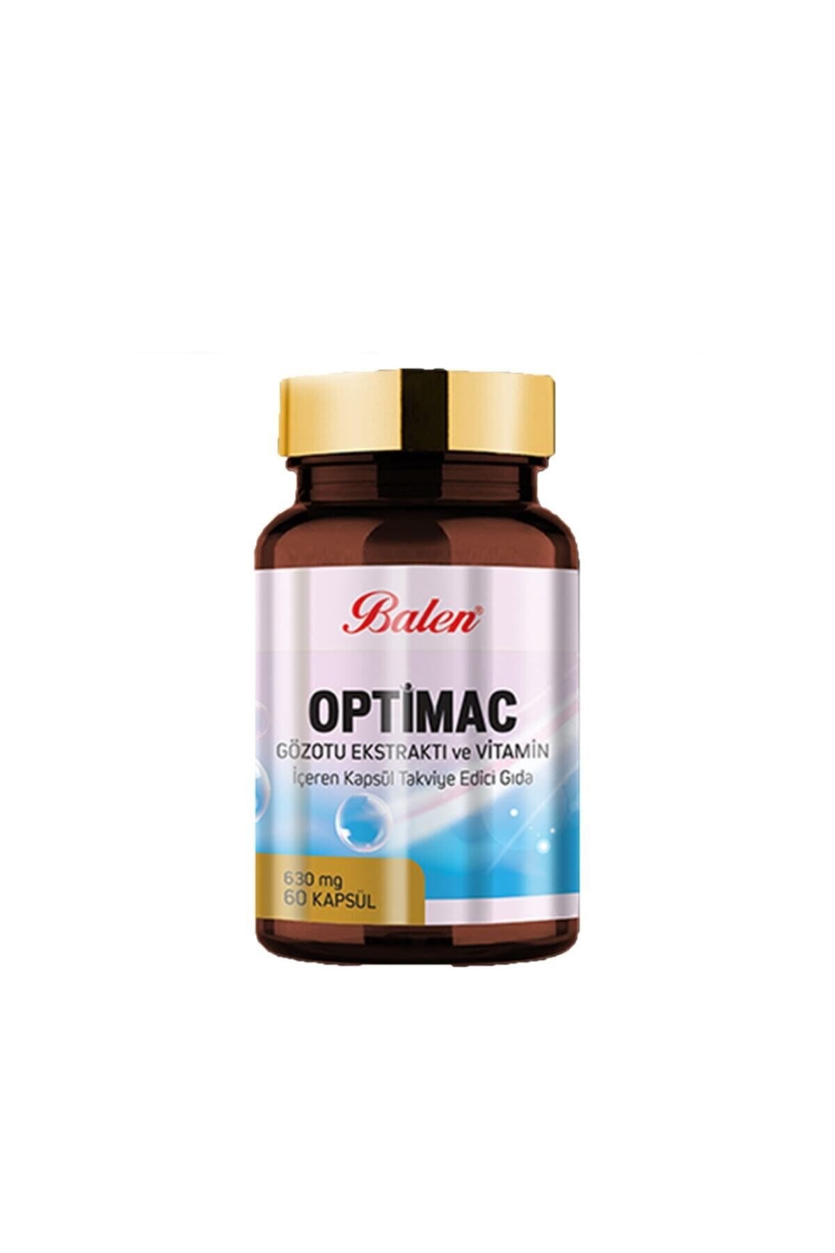 Optimac Gözotu Ekstraktı Ve Vitamin Içeren Kapsül Takviye Edici Gıda
