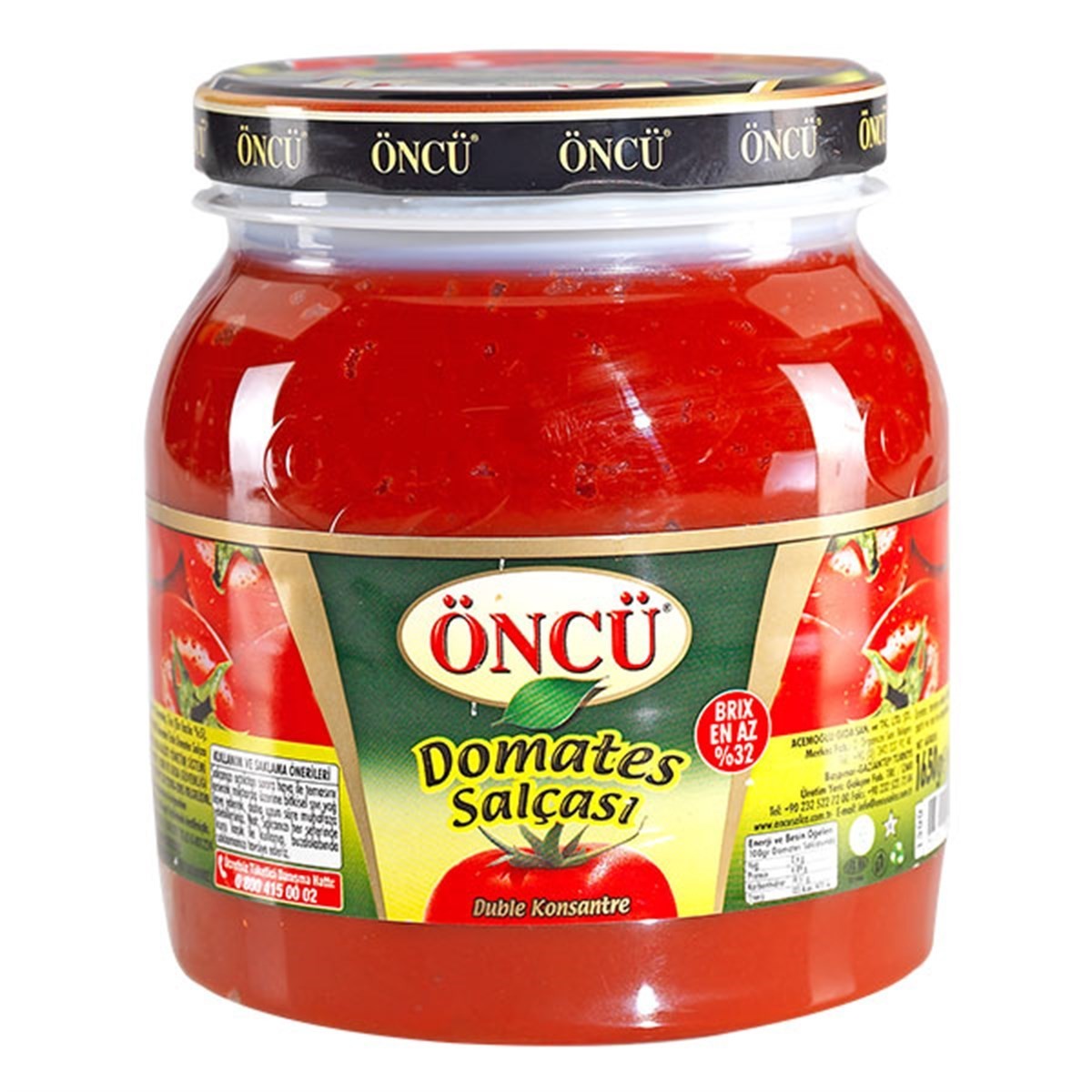 Öncü Domates Salçası 1650 Gr