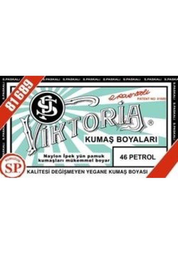 Viktoria Kumaş Boyası Petrol No:46