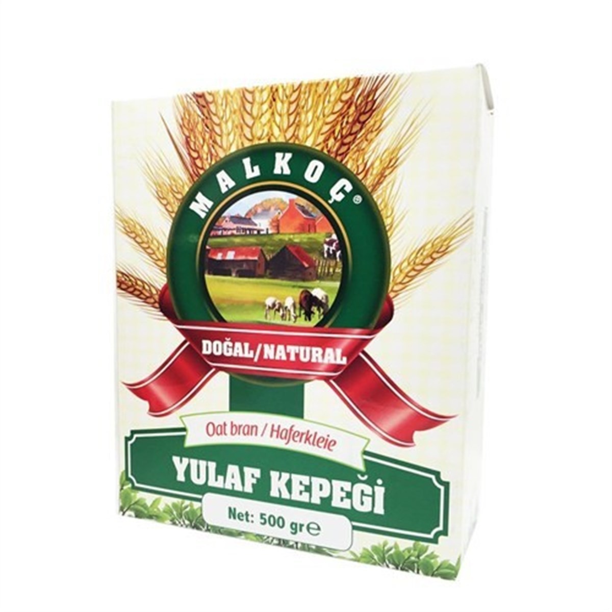 Malkoç Yulaf Kepeği 500 Gr