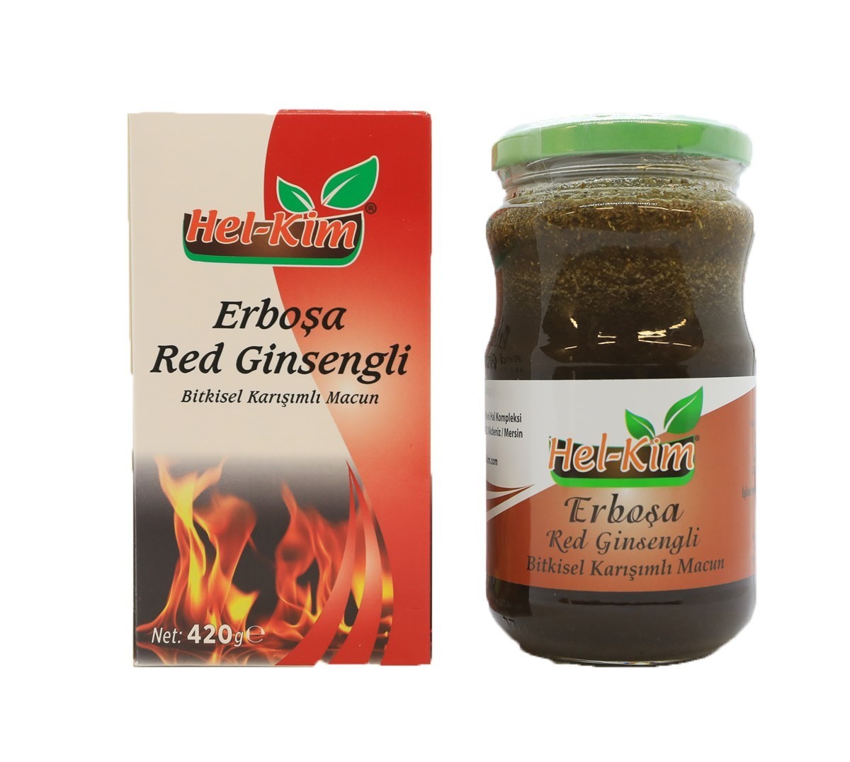 Erboşa Red Ginsengli Macun Helkim 420 Gram