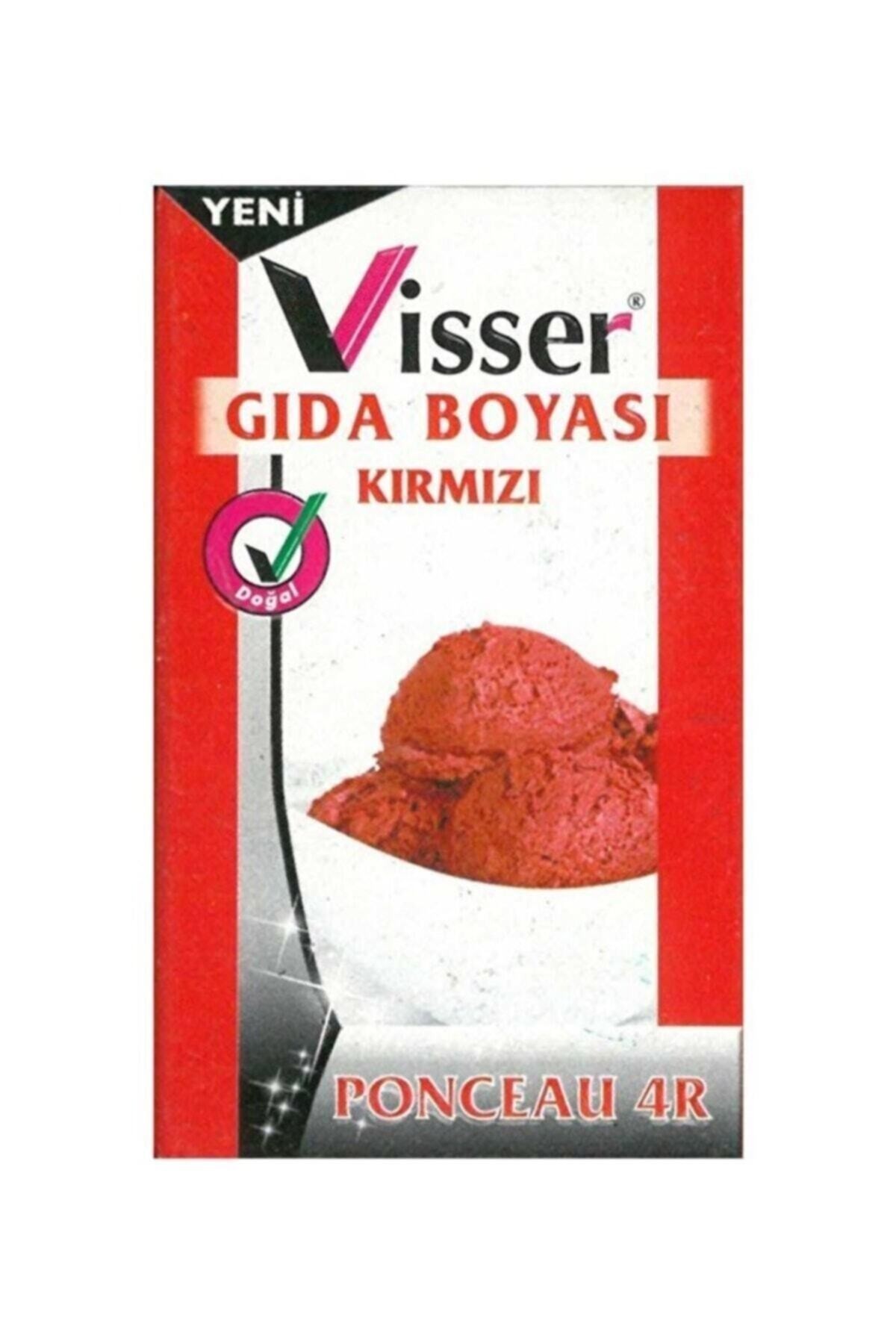 Visser Gıda Boyası Kırmızı 9 gr