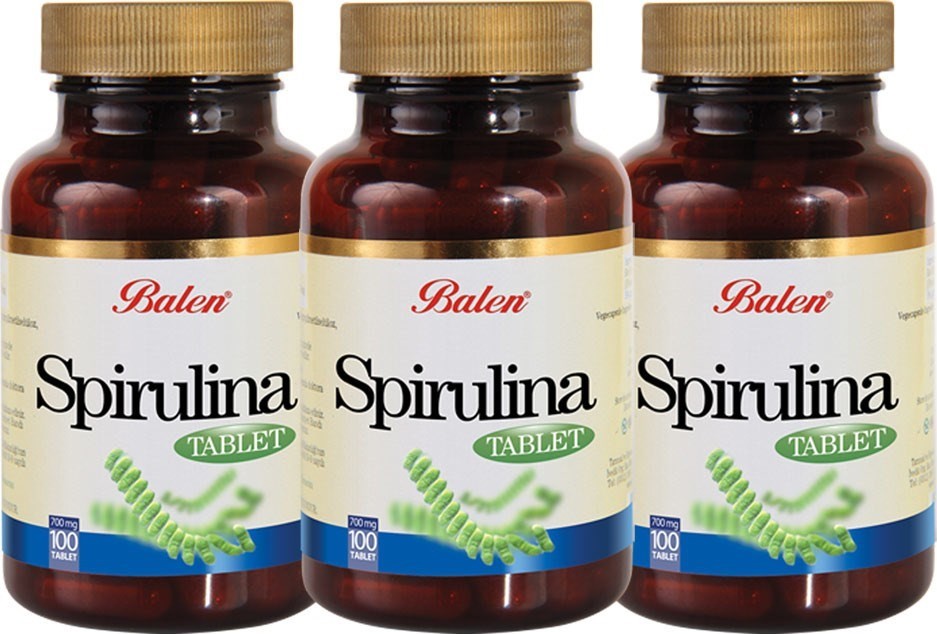 Balen Spirulina Tablet 740 mg 3 Kutu