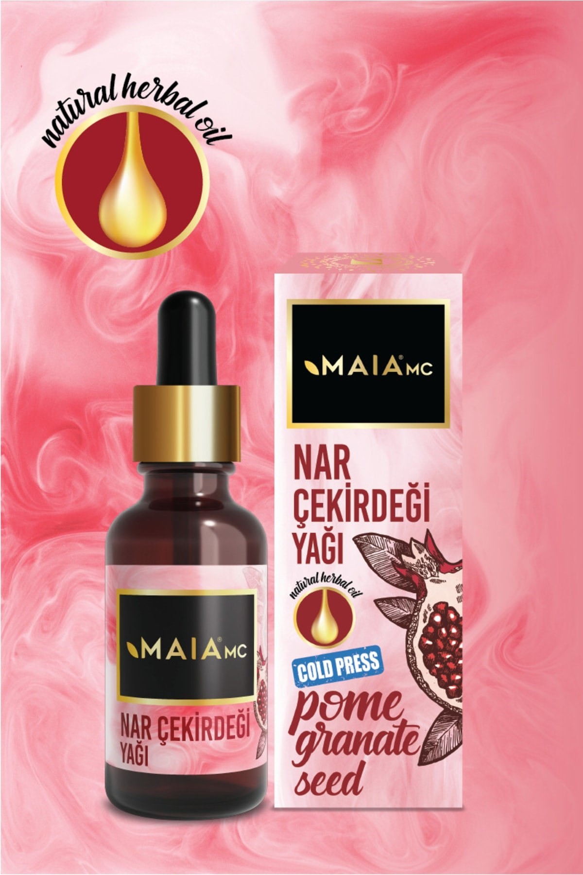 Maia Mc Nar Çekirdeği Yağı 20 ml