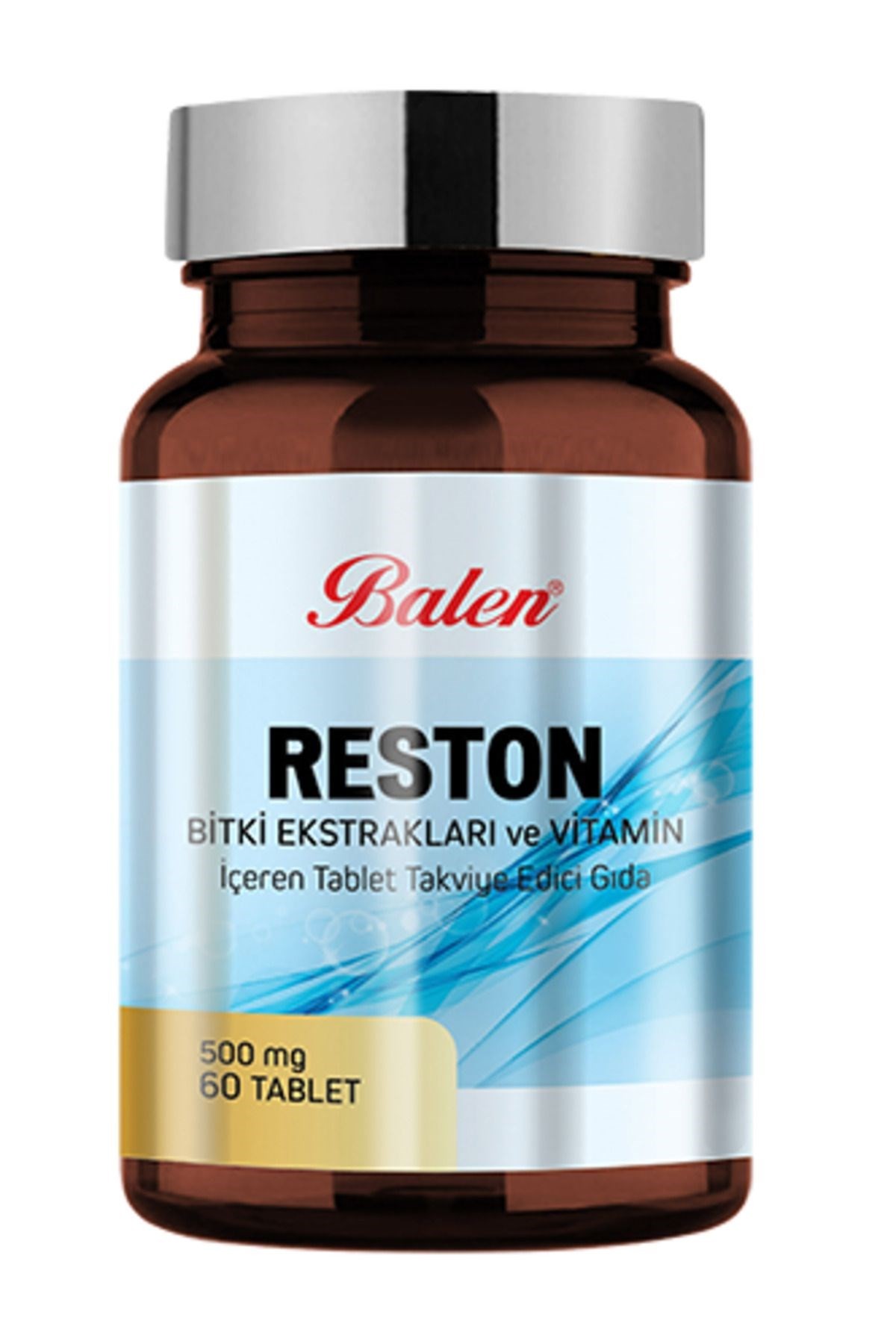 Reston Bitki Ekstratı Ve Vitamin İçeren Tablet 500mg*60