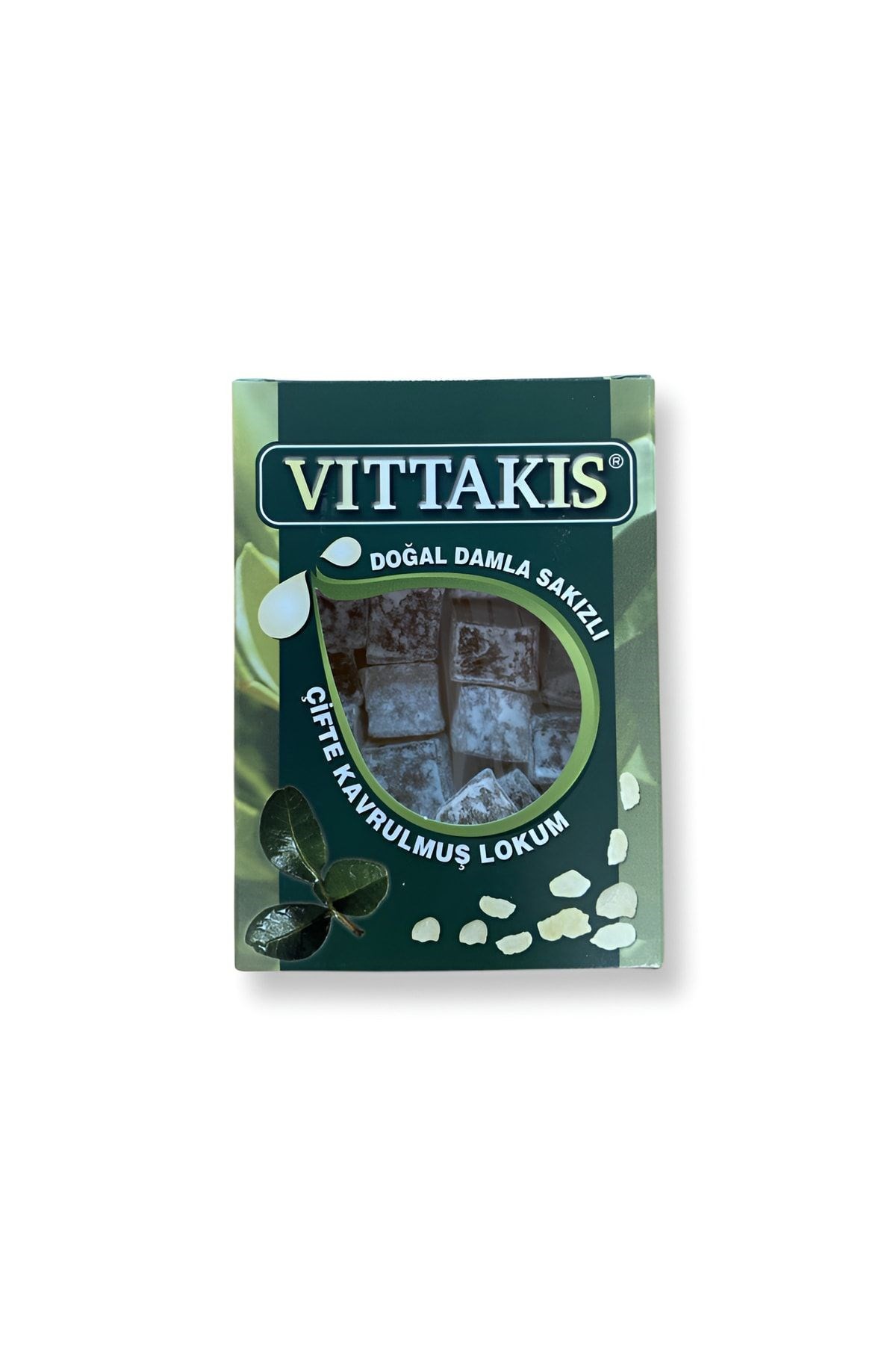 Vittakis Damla Sakızlı Çifte Kavrulmuş Lokum 75gr