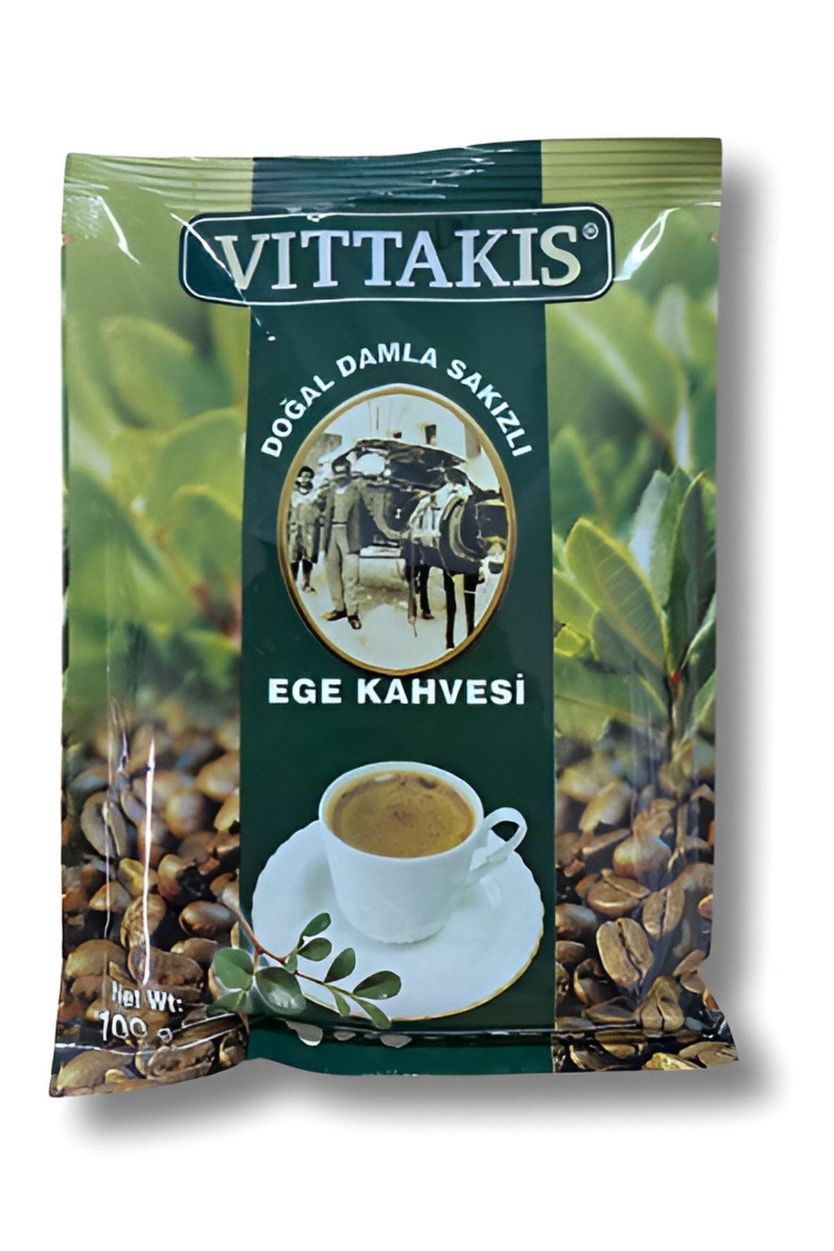 Vittakis Damla Sakızlı Türk Kahvesi  Ege Kahvesi 100gr