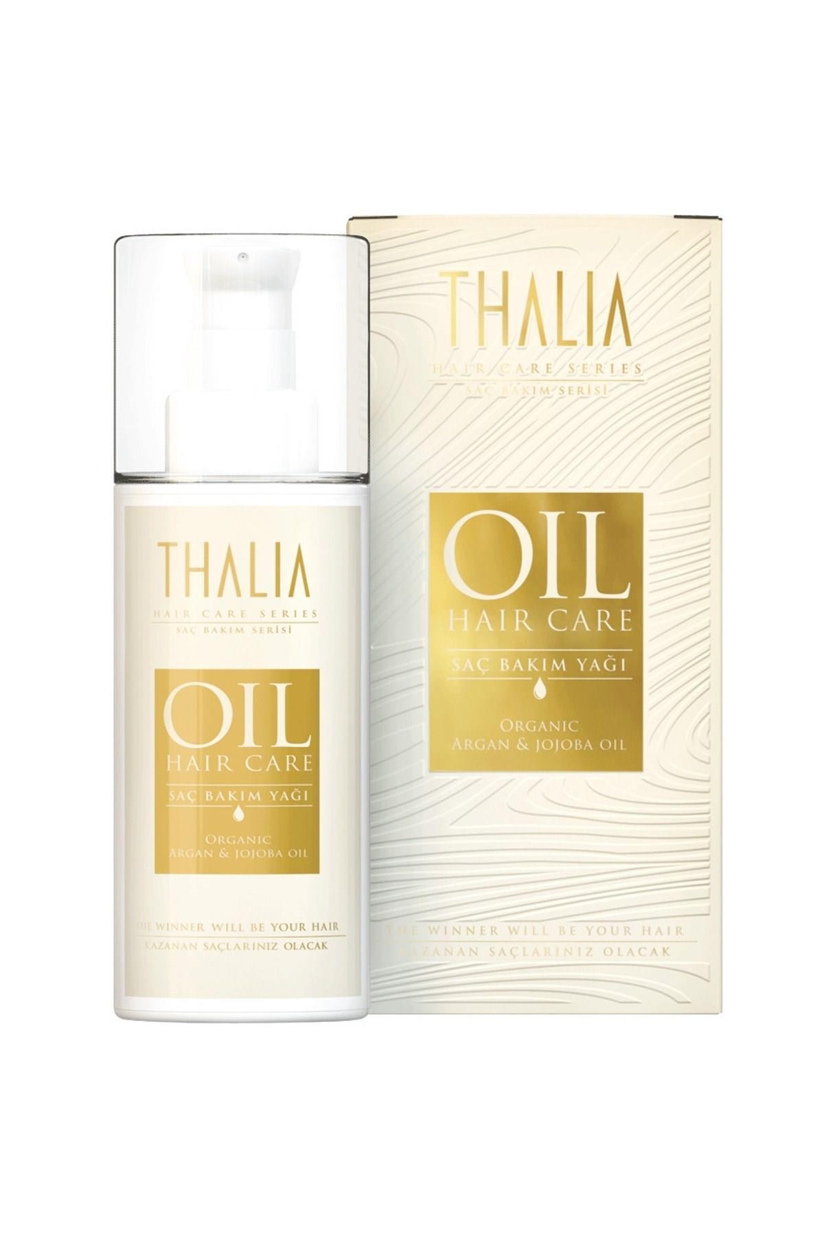 Thalia Organik Argan Ve Jojoba Saç Bakım Yağı 75 ml