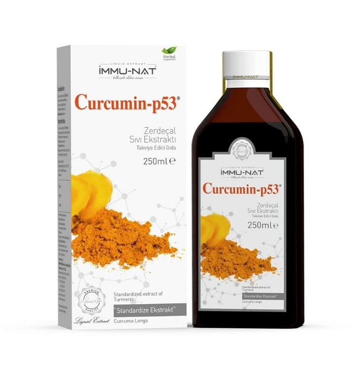 Zerdeçal Ekstraktı Curcumin p53 250 ml x 3 Adet