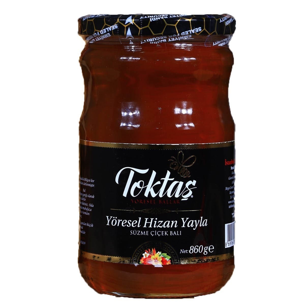 Yöresel Hizan Balı 860 Gr Toktaş