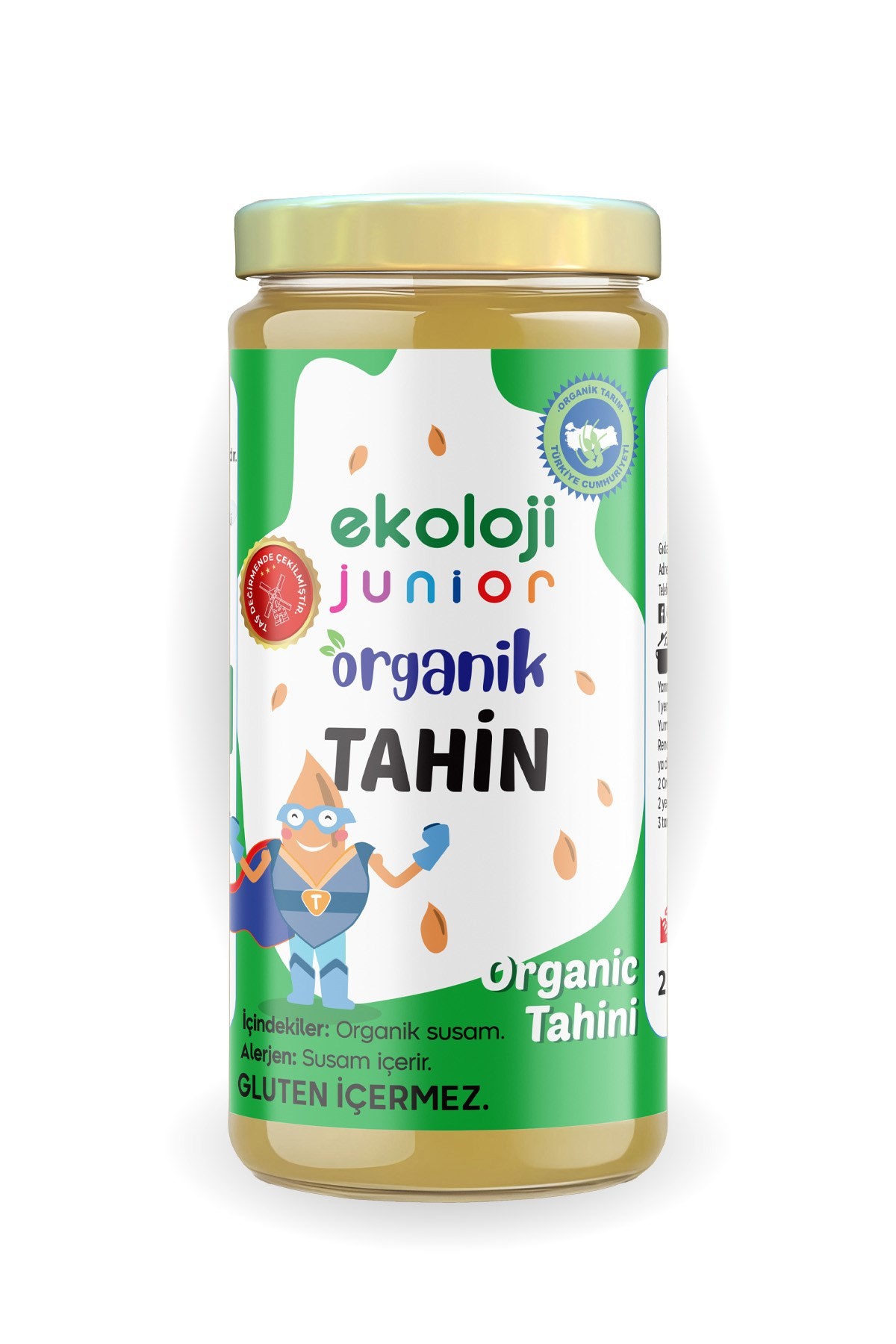 Junior Glutensiz Organik Tahin 230 gr