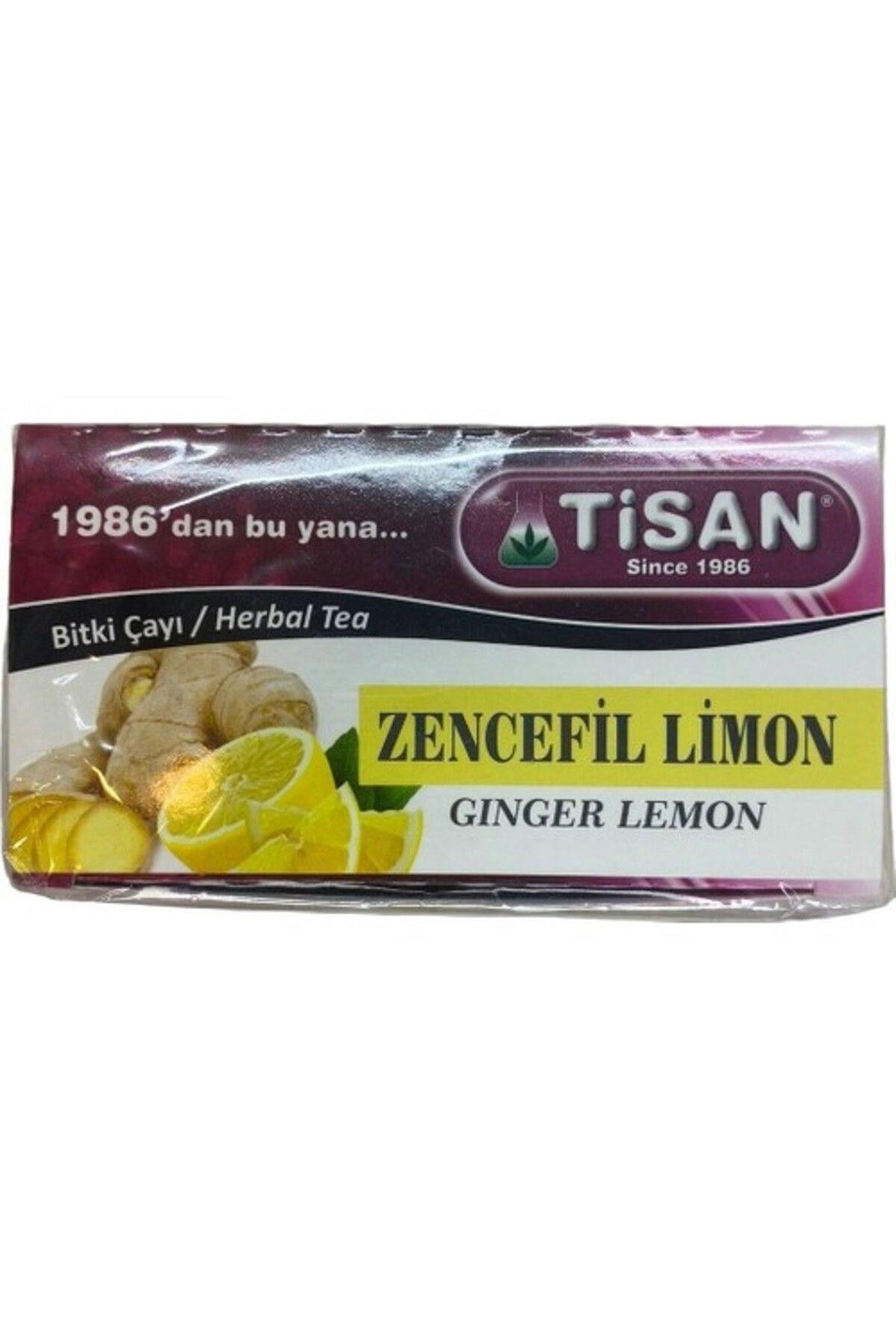 Zencefil Limon Bitki Çayı 20 Süzen Poşet