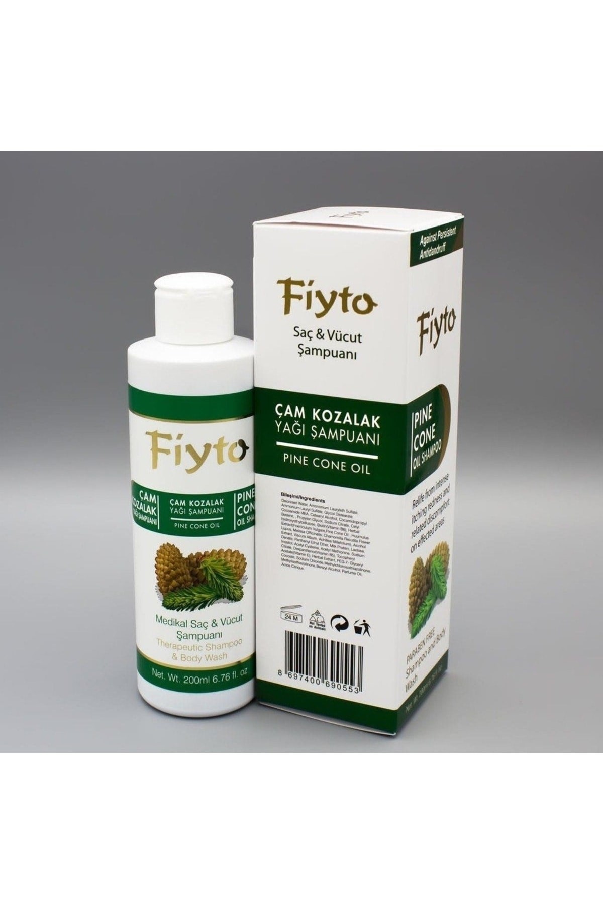 Fiyto Çam Kozalak Yağı Şampuanı 250 ML