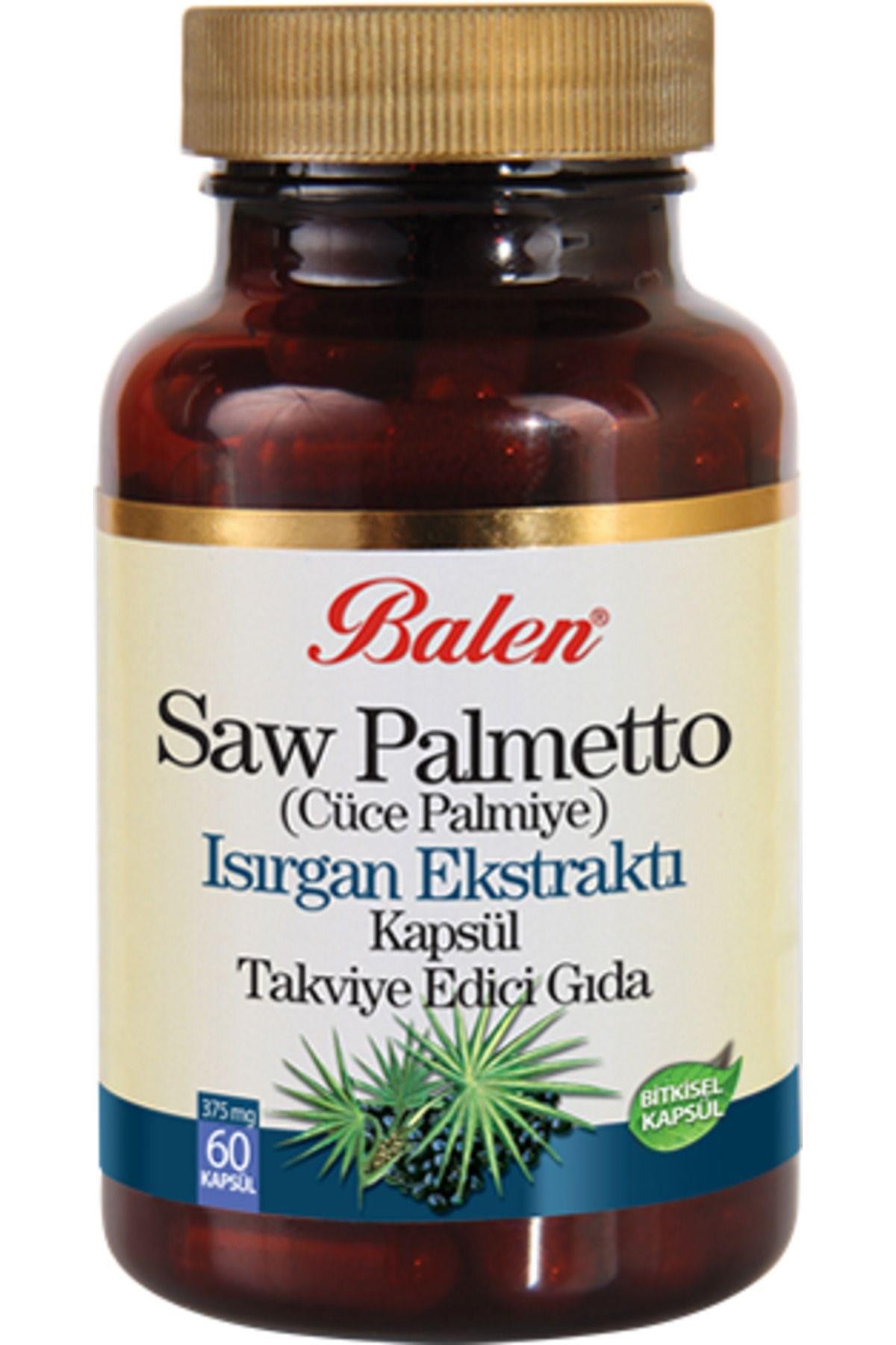 Saw Palmetto (CÜCE PALMİYE), Isırgan Ekstraktı Kapsül