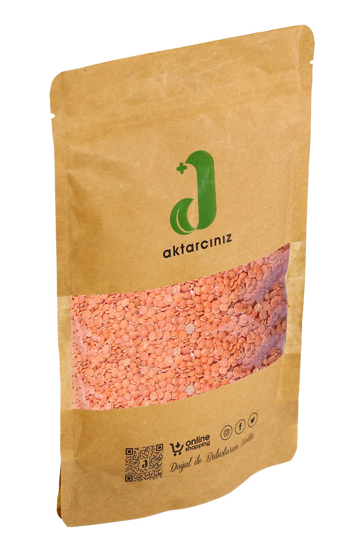 Kırmızı Mercimek Yaprak Naturel 250 gr