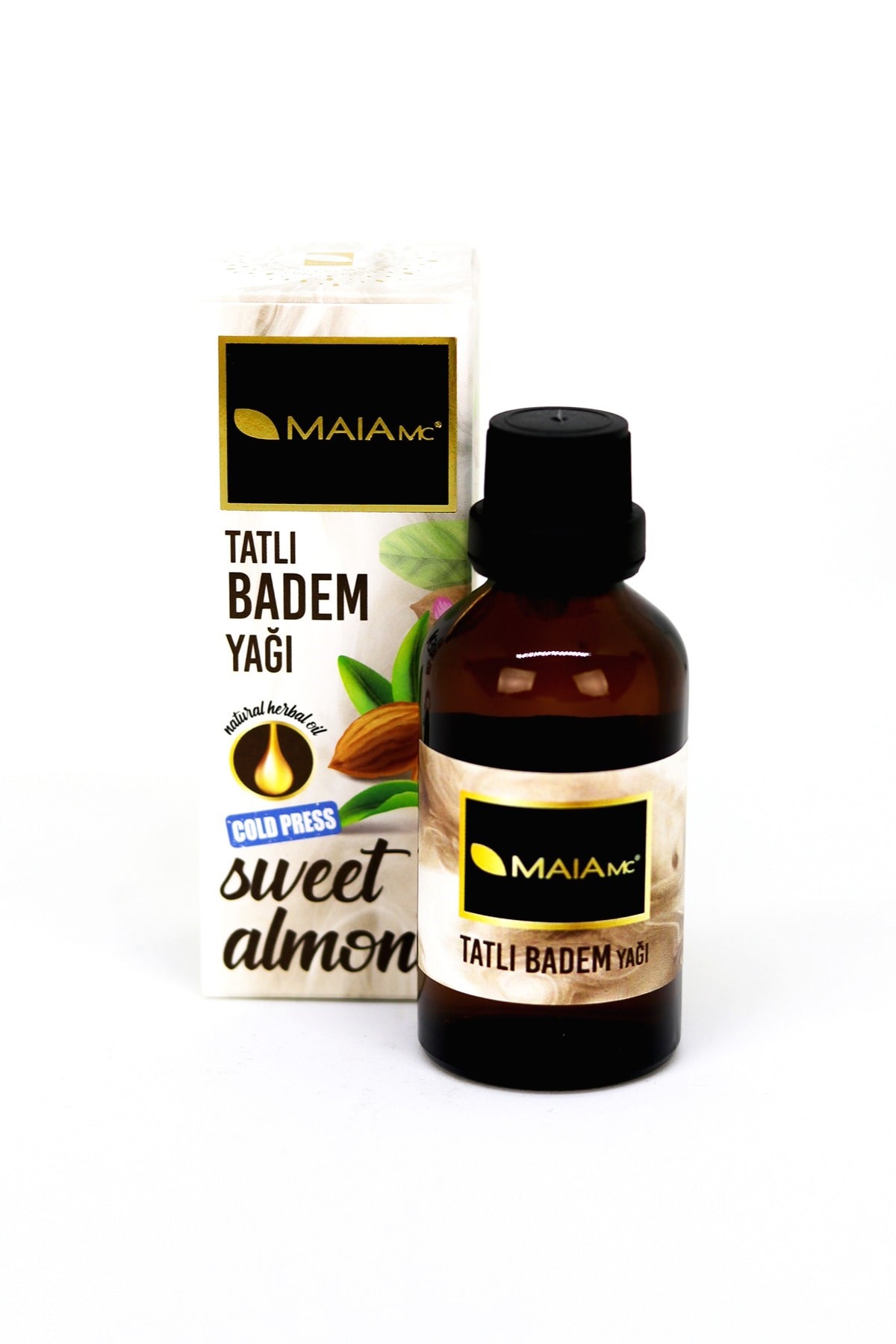 Saf Tatlı Badem Yağı 50 Ml (soğuk Sıkım)