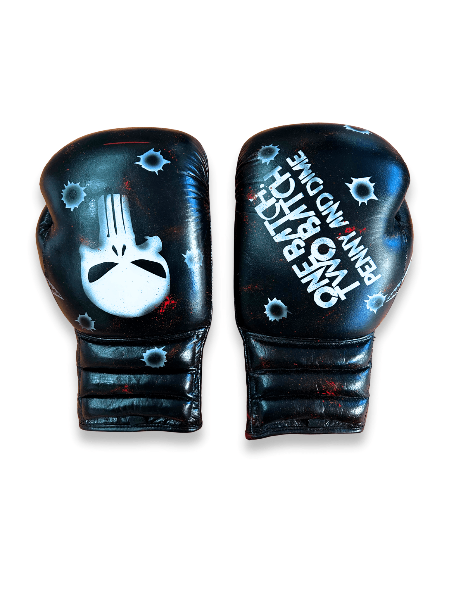 SFA Punisher Custom Bağcıklı Deri Boks Eldiveni