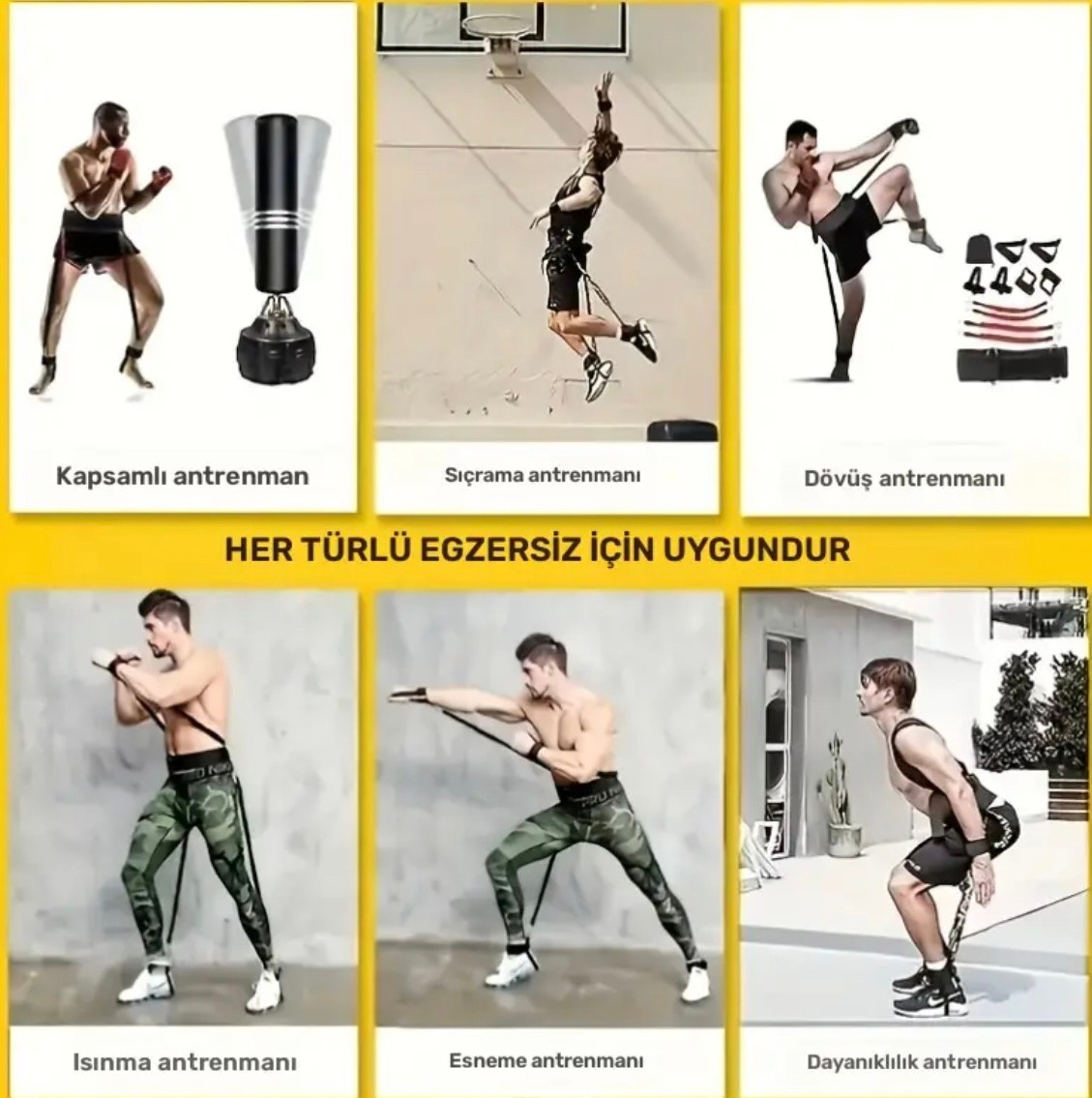 SFA Boks, Kick Boks, Muay Thai Antrenman Direnç Bandı